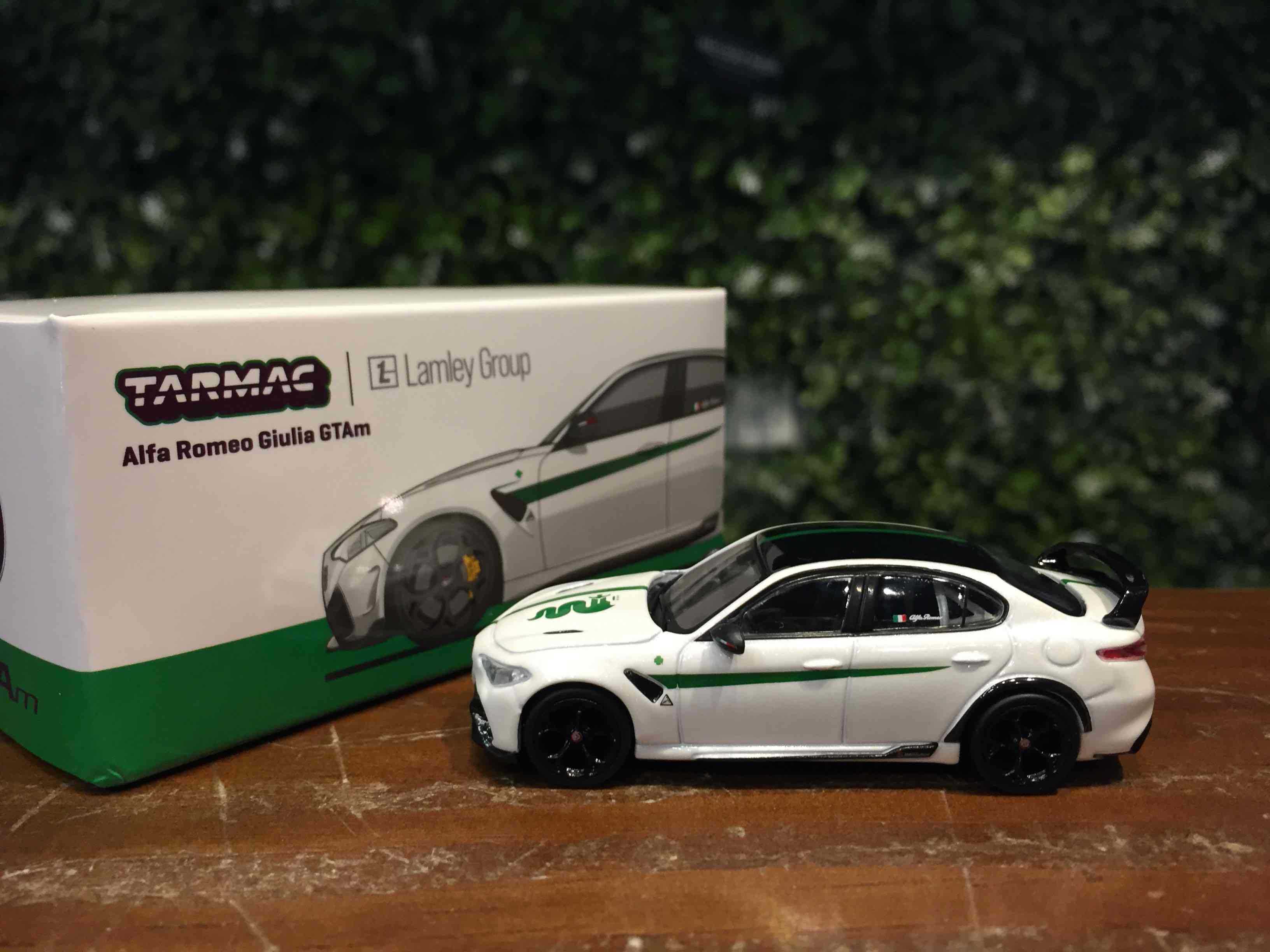 1/64 Tarmac Alfa Romeo Giulia GTAM White T64GTL031MWG【MGM】