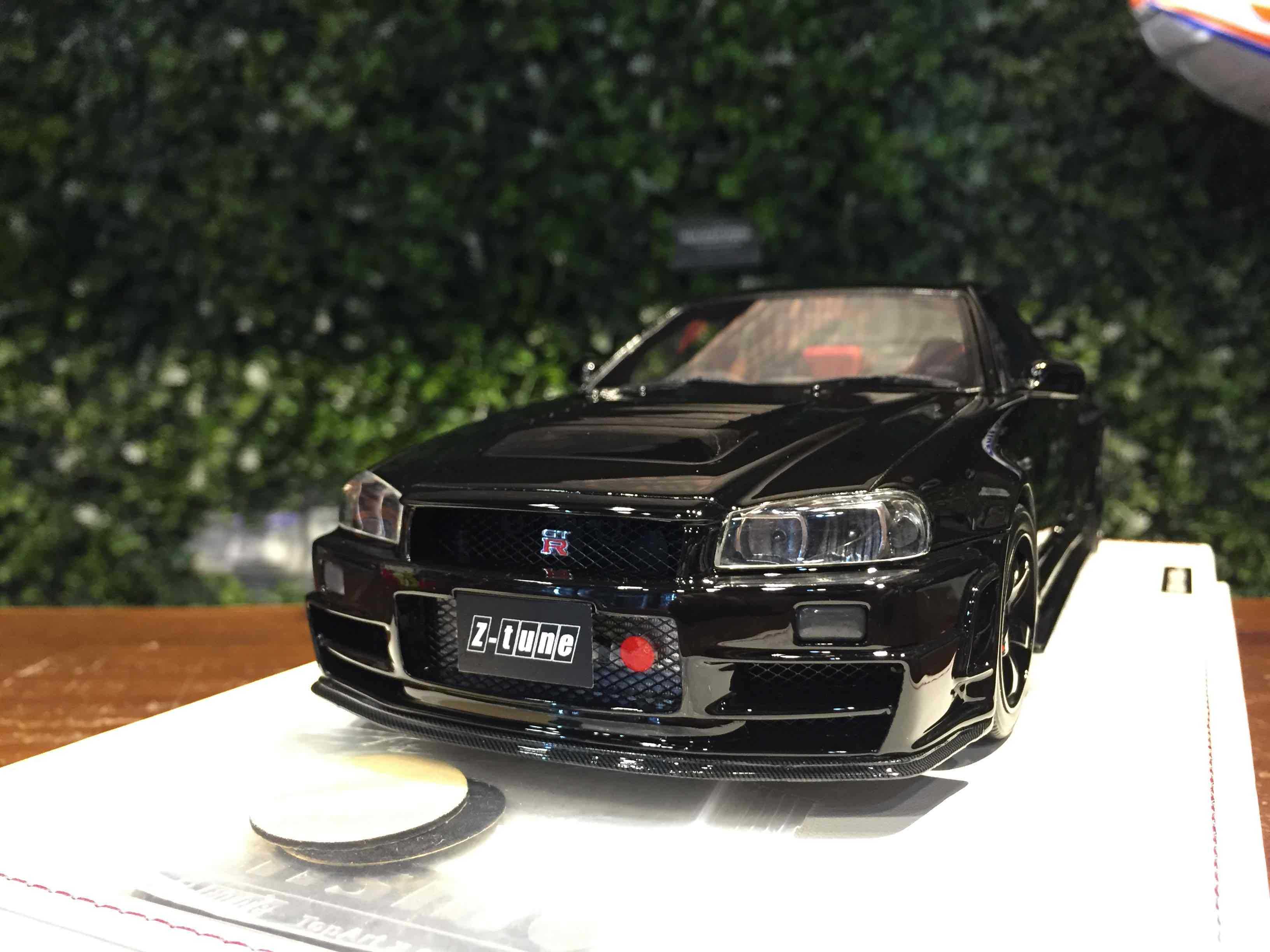 1/18 Onemodel Nissan Skyline GTR R34 Nismo Z-tune Black【MGM