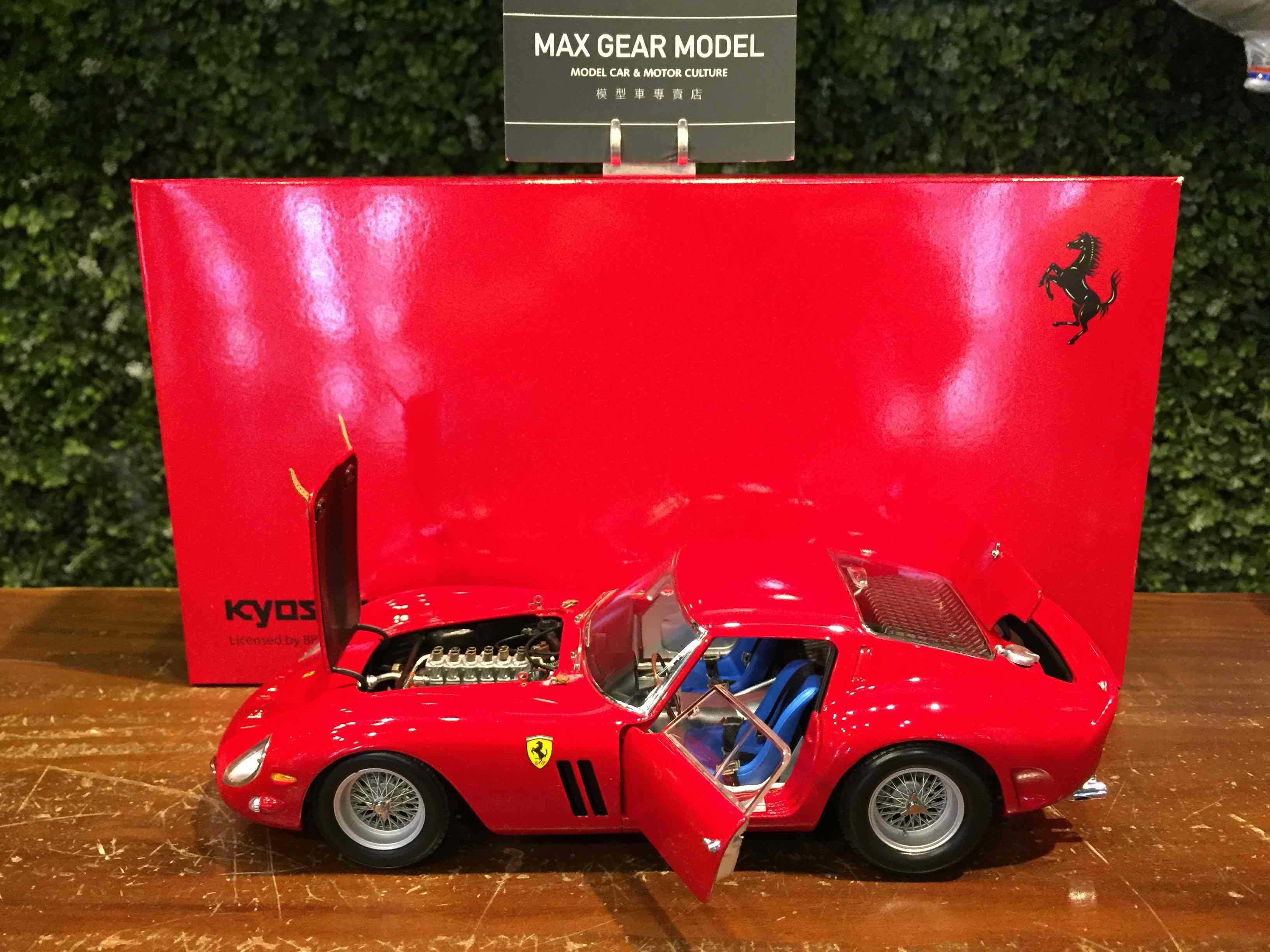 1/18 Kyosho Ferrari 250 GTO 1962 Rosso Corsa KY08438R【MGM】