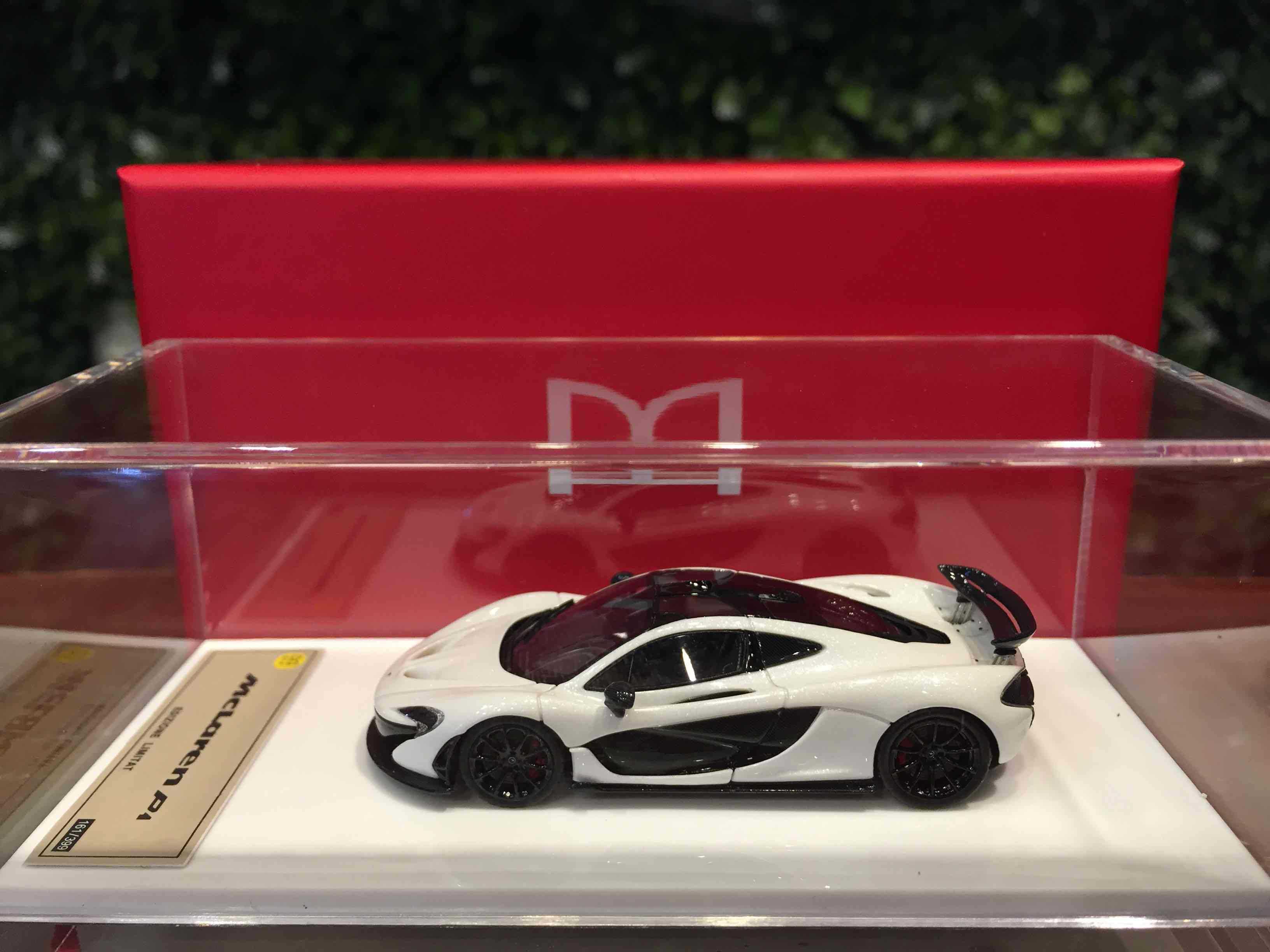 1/64 DMH McLaren P1 Pearl White DM64A014【MGM】