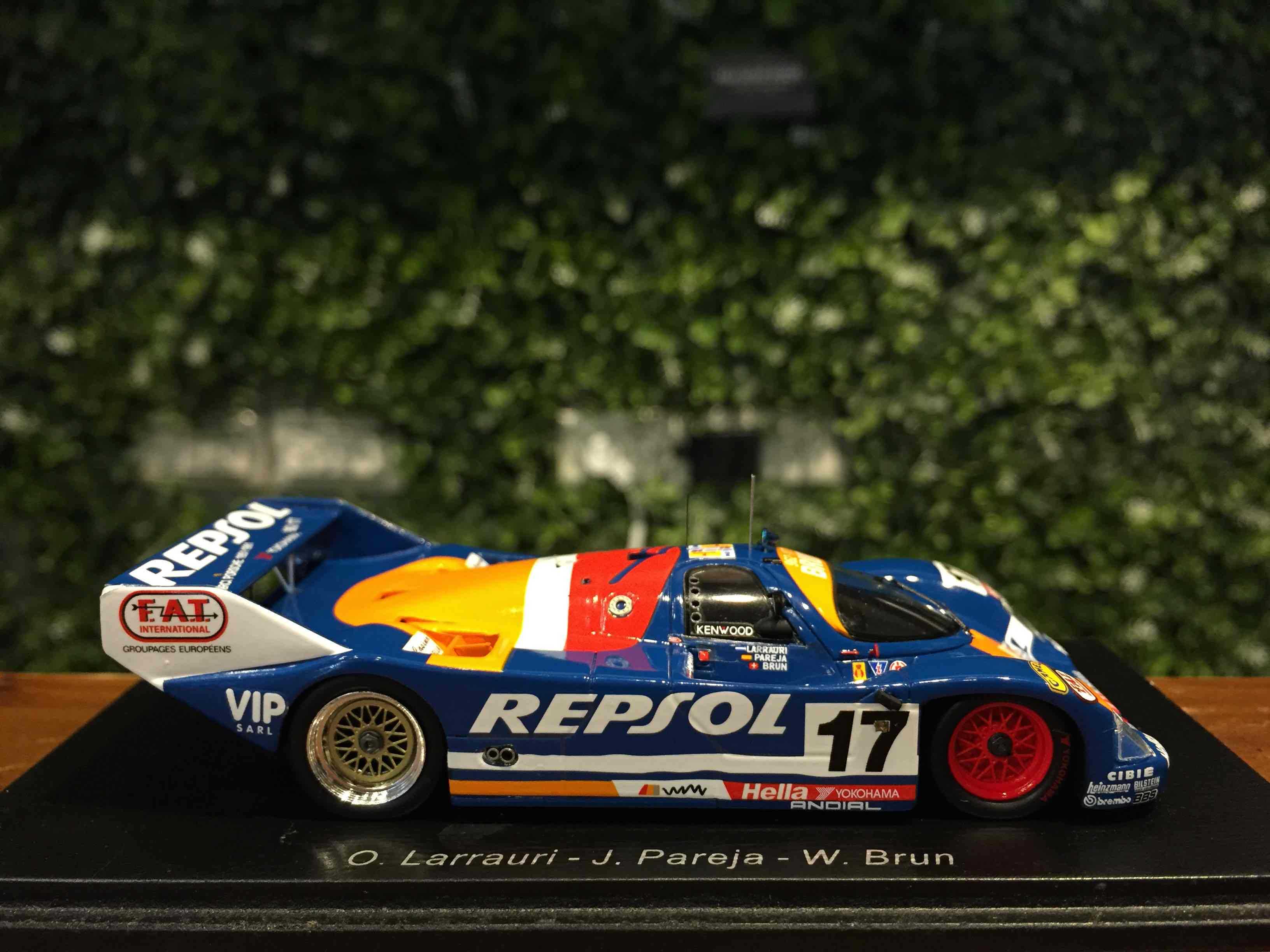 1/43 Spark Porsche 962 C #17 LeMans 1991 S9975【MGM】