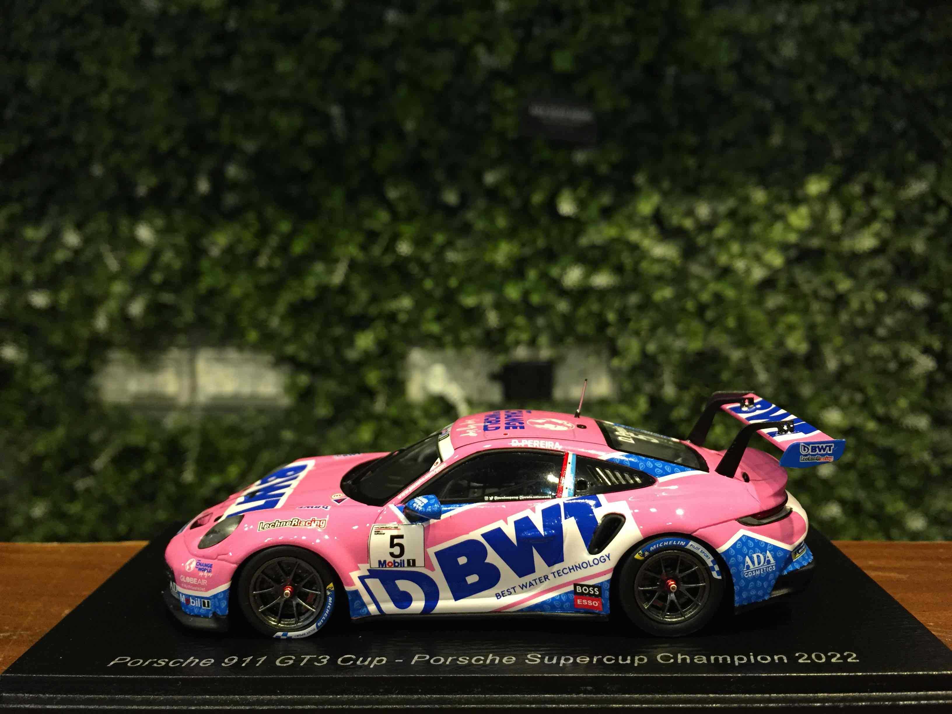 1/43 Spark Porsche 911 GT3 Cup #5 BWT 2022 S5232【MGM】