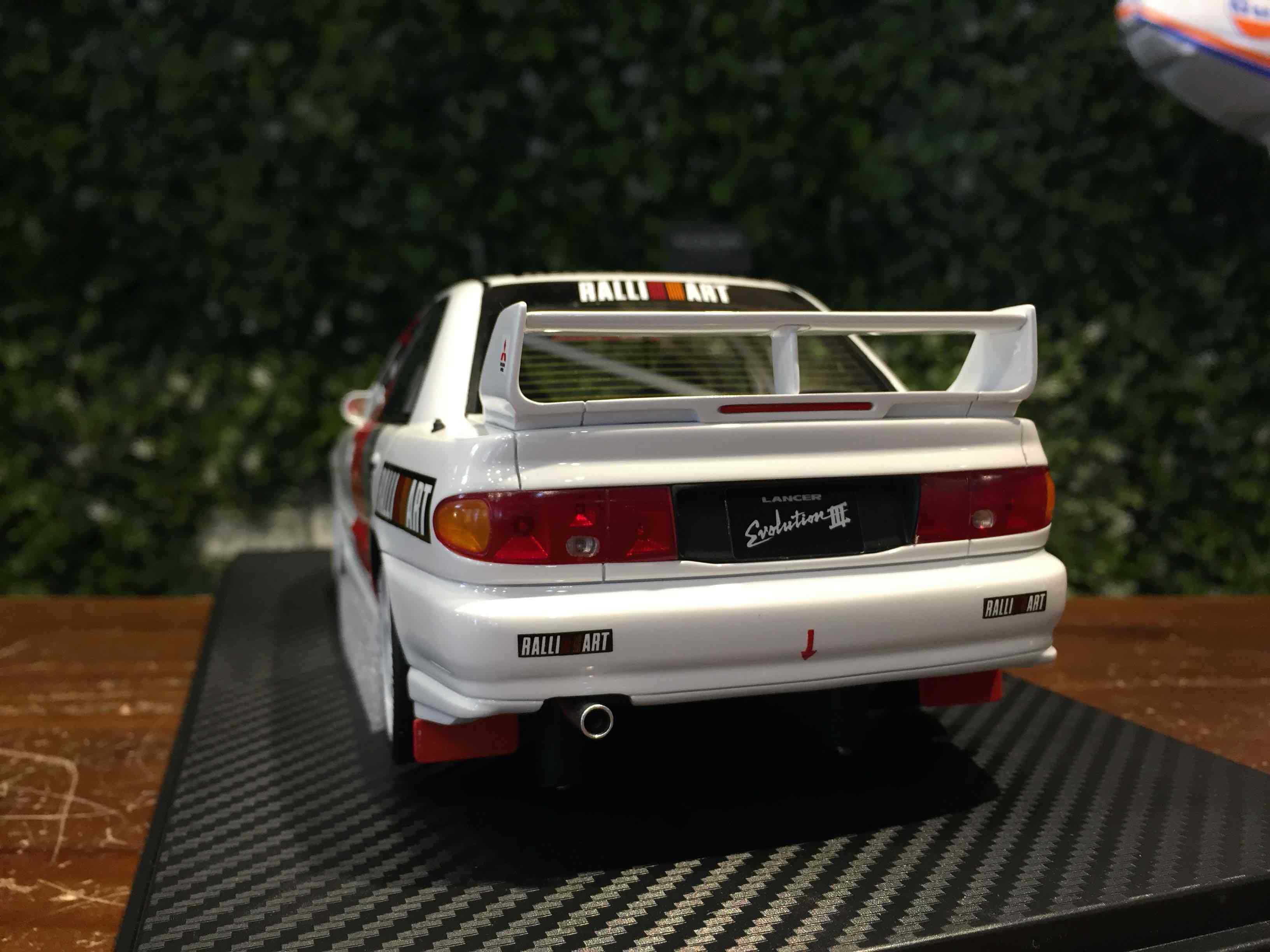 1/18 Onemodel Mitsubishi Lancer EVO 3 WRC Ralliart【MGM】