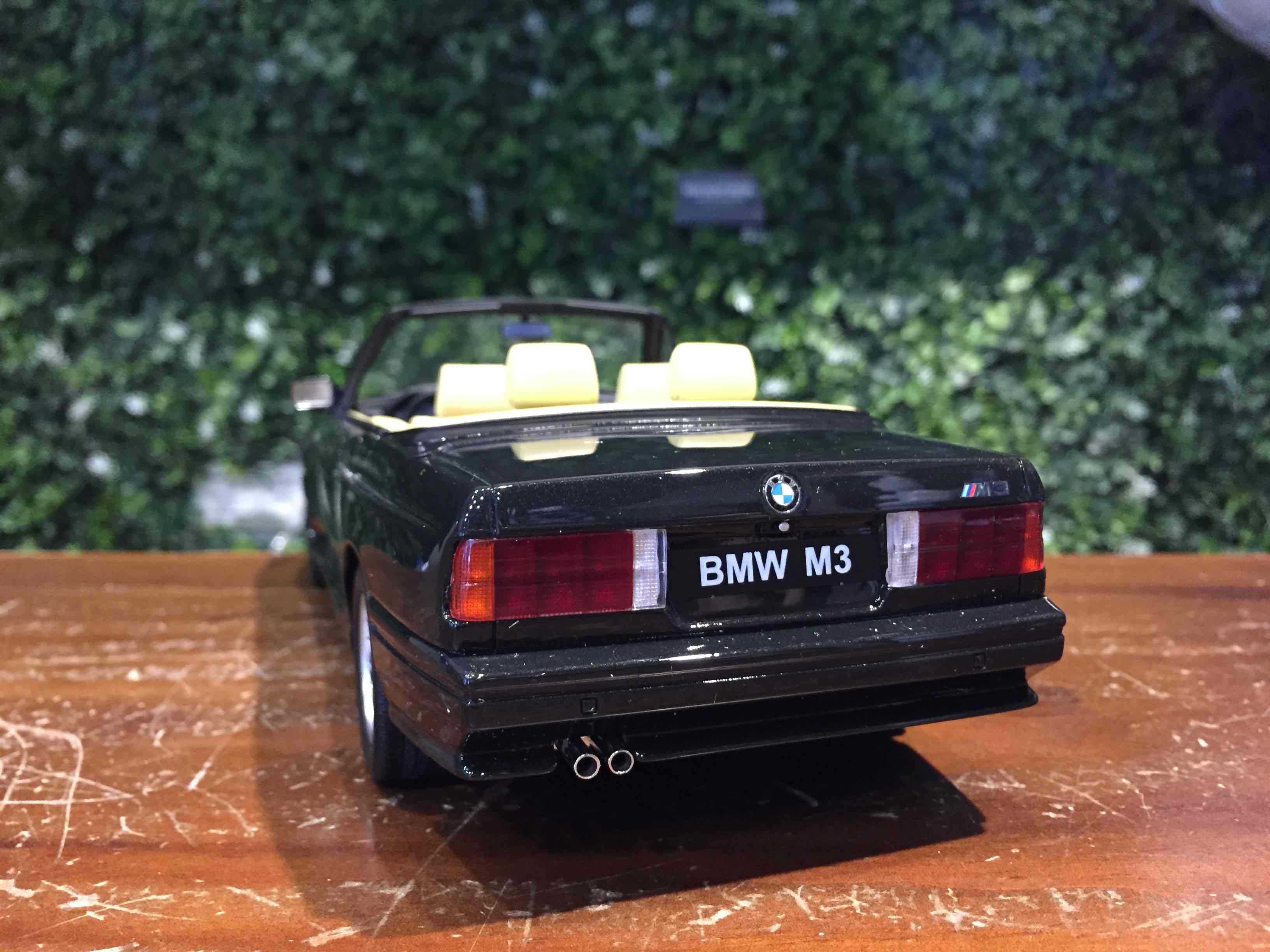 1/18 OTTO BMW M3 (E30) Convertible 1989 Black OT1012【MGM】