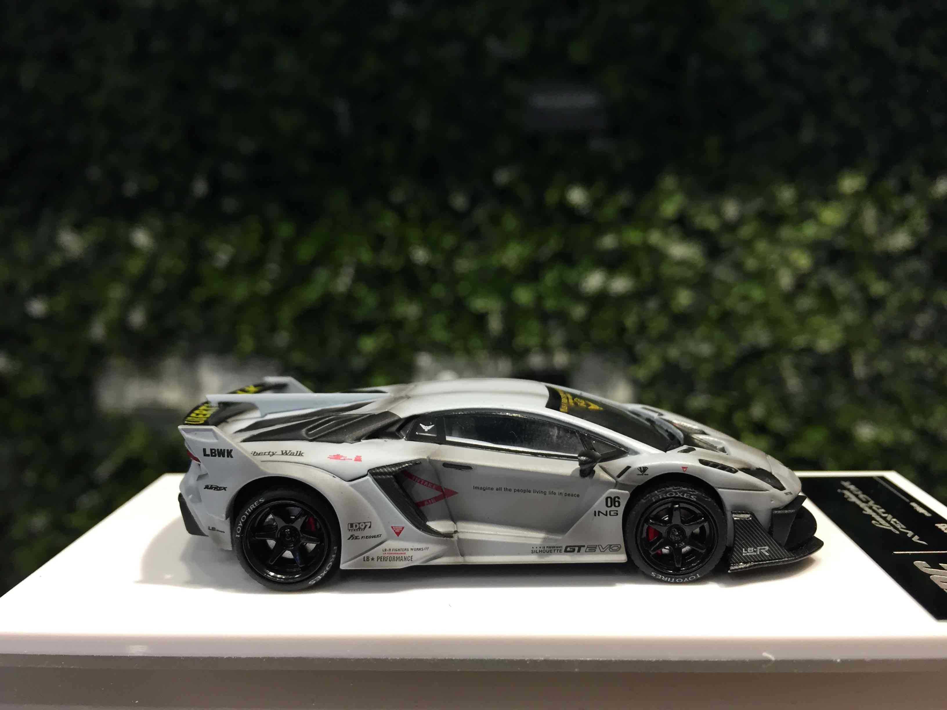 1/64 TPC LBWK Aventador 700 GT EVO Combat Grey【MGM】 - Max Gear Model 模型 ...
