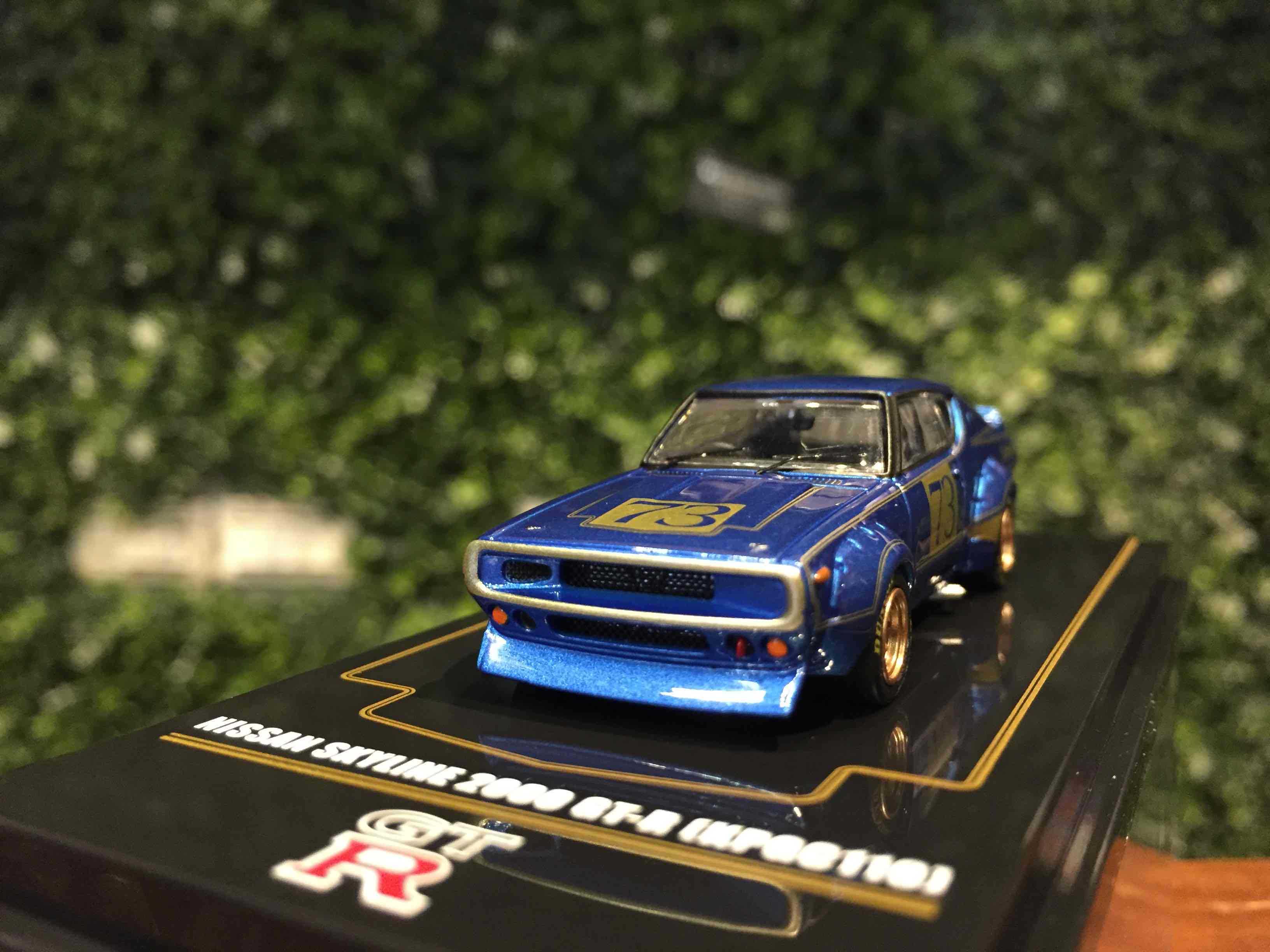 1/64 Inno Nissan Skyline GTR KPGC110 IN64KPGC110RCBLU【MGM】