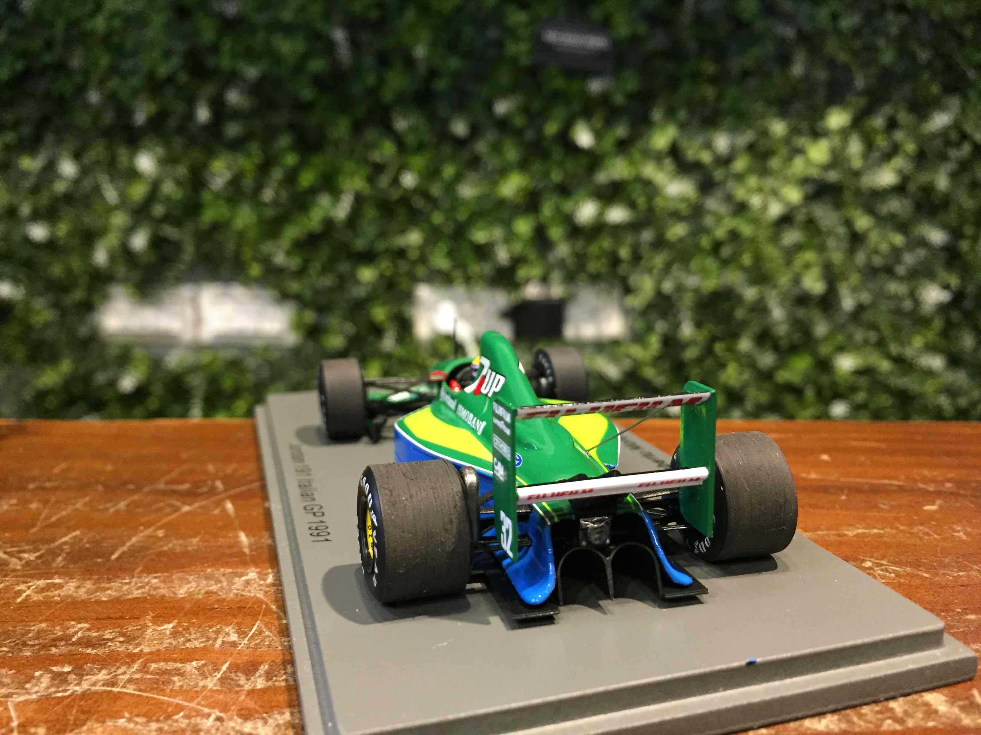 1/43 Spark Jordan 191 Italian GP 1991 R.Moreno S8080【MGM】