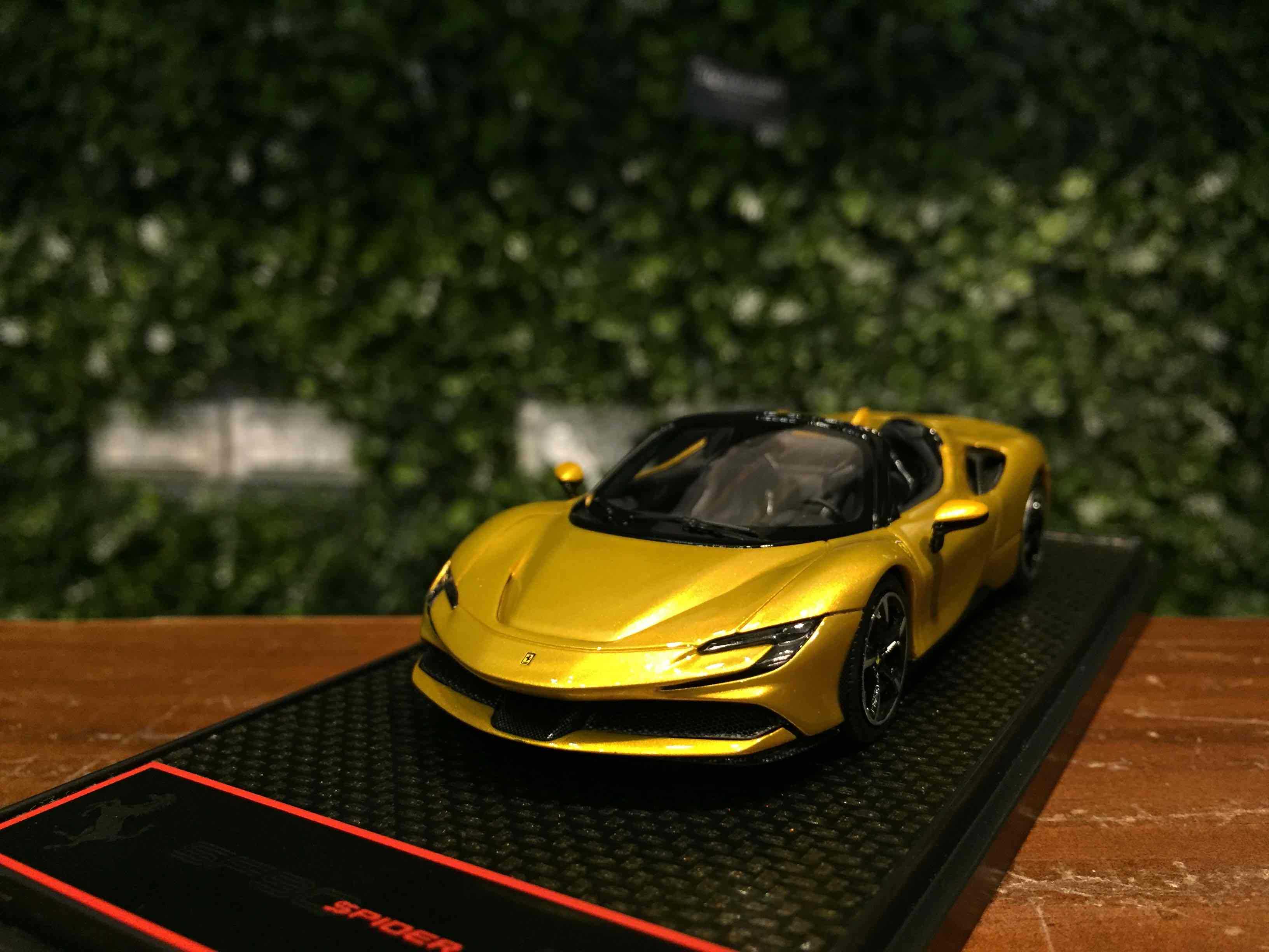 1/43 BBR Ferrari SF90 Spider Giallo Montecarlo BBRC244A【MGM】