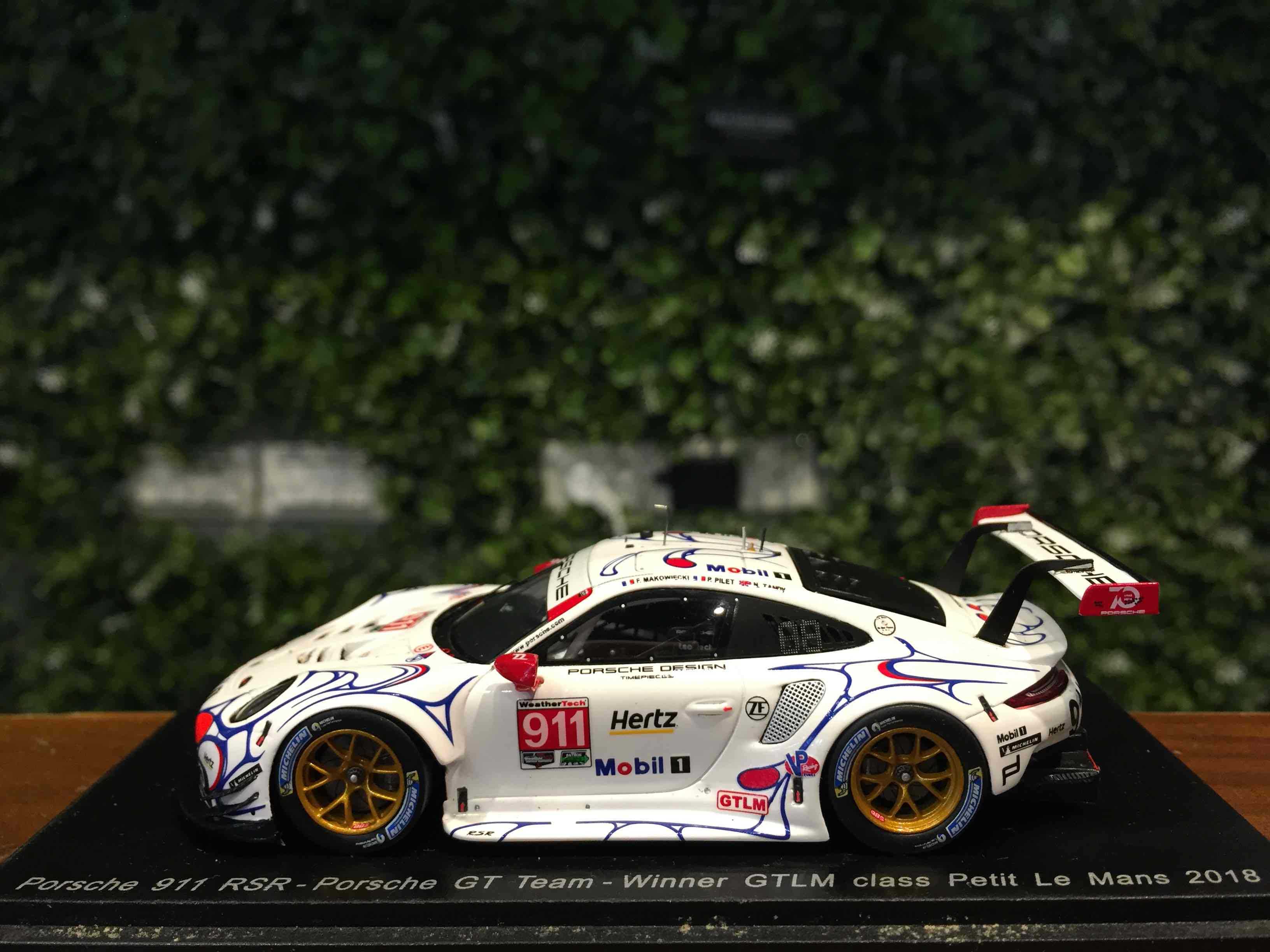 1/43 Spark Porsche 911 RSR Winner GTLM LM 2018 S5848【MGM】