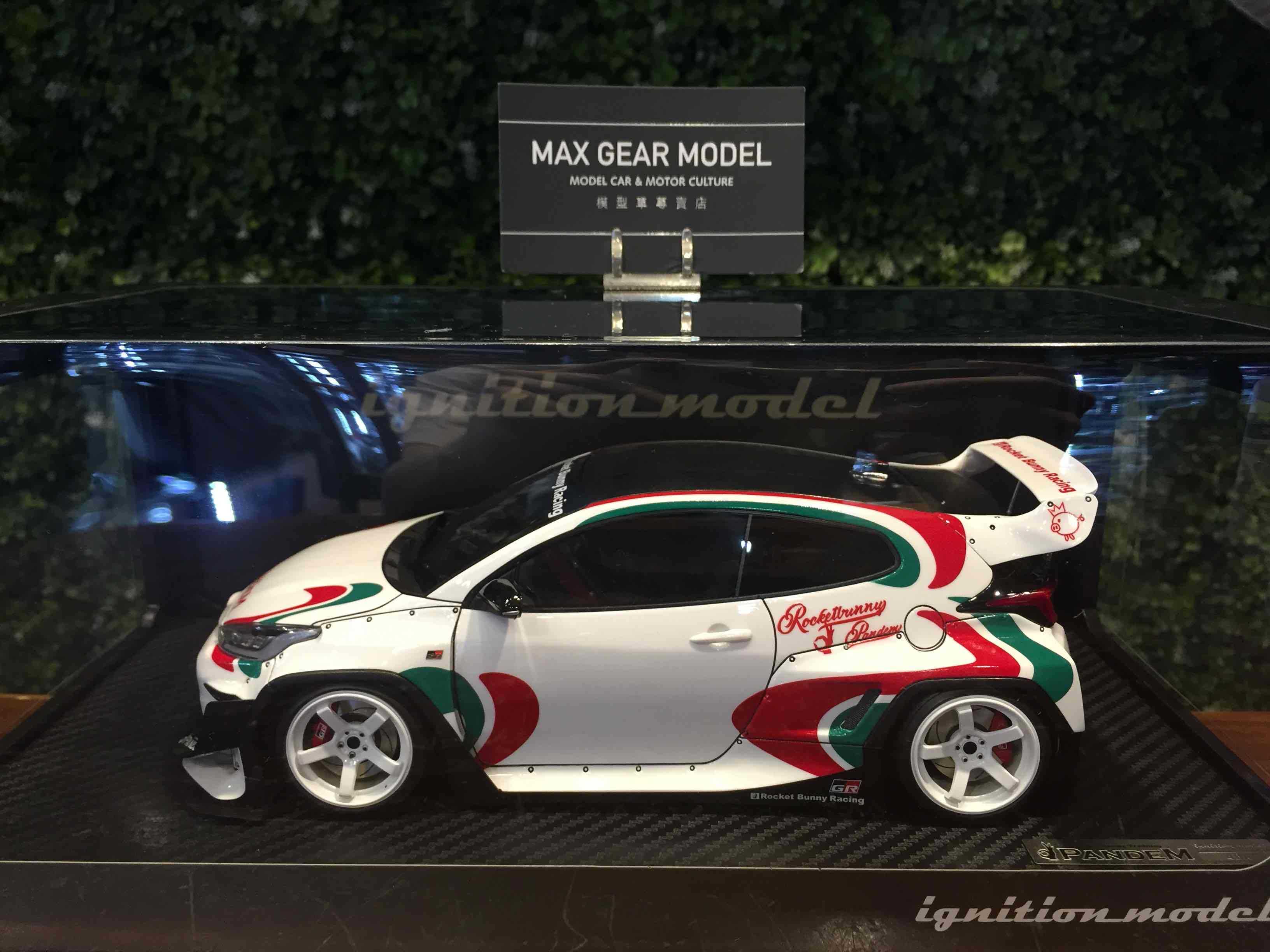 1/18 Ignition PANDEM Toyota GR Yaris (4BA) White IG2908【MGM】