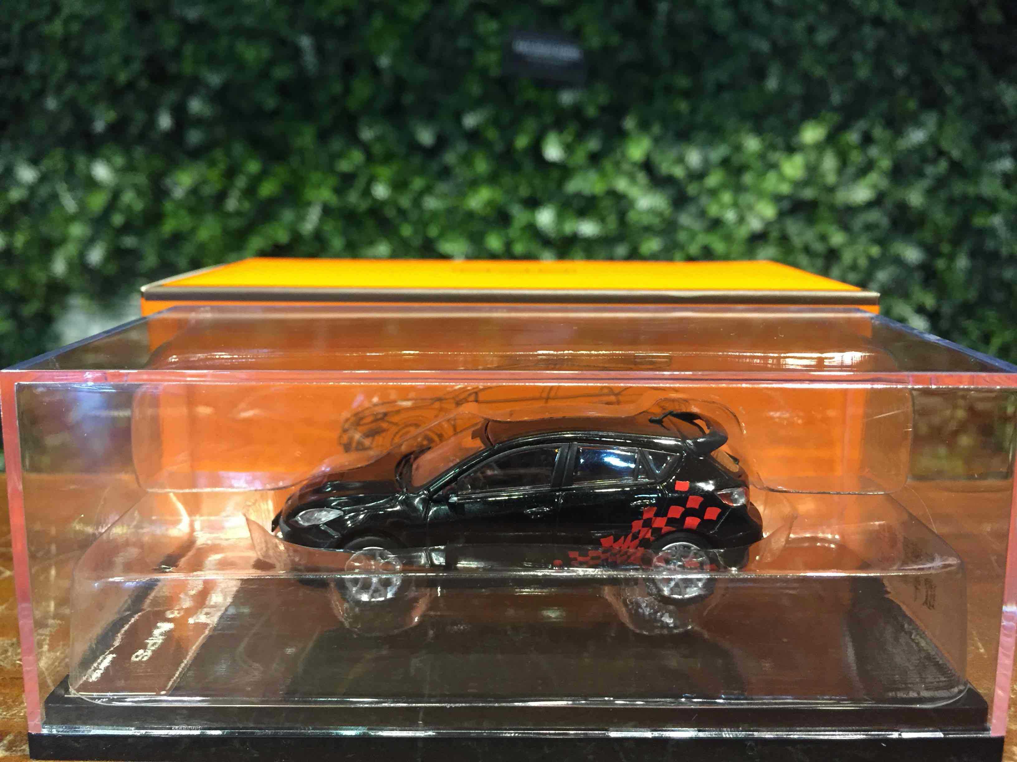 1/64 GCD Mazda 3 MPS Black KS043253【MGM】