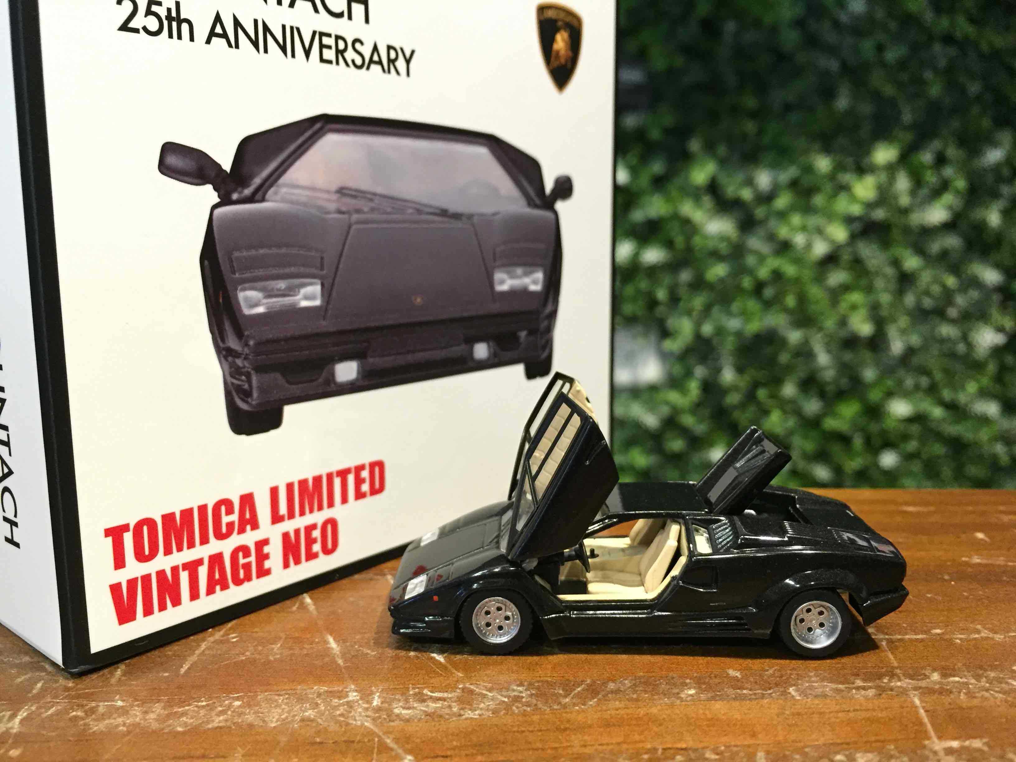 1/64 Tomica LV-Neo Lamborghini Countach 25th Anni Black【MGM】