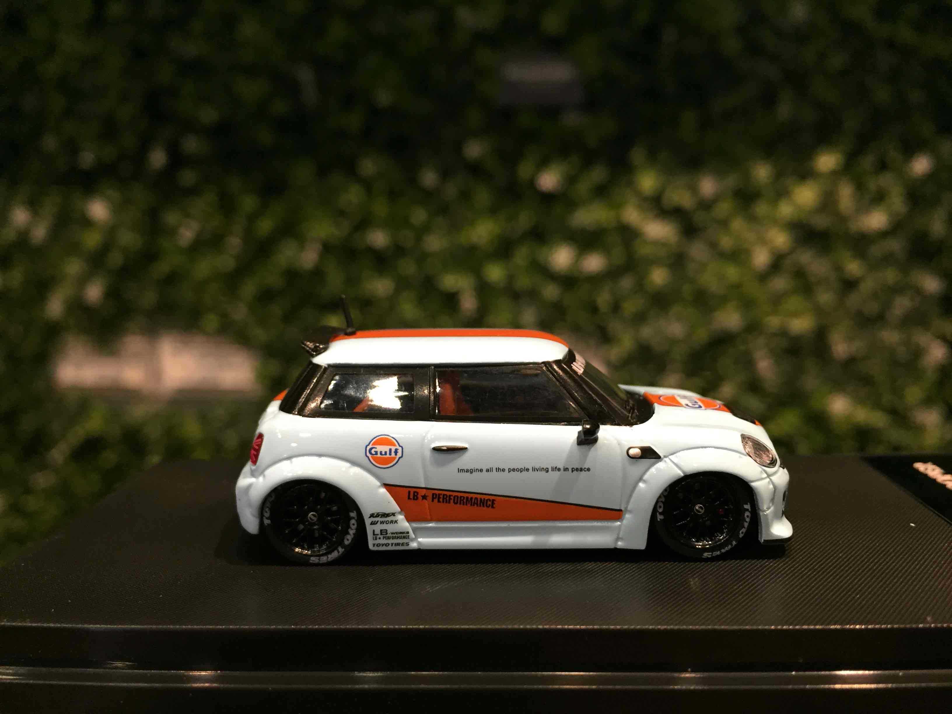 1/64 TPC LBWK Mini Cooper Gulf【MGM】