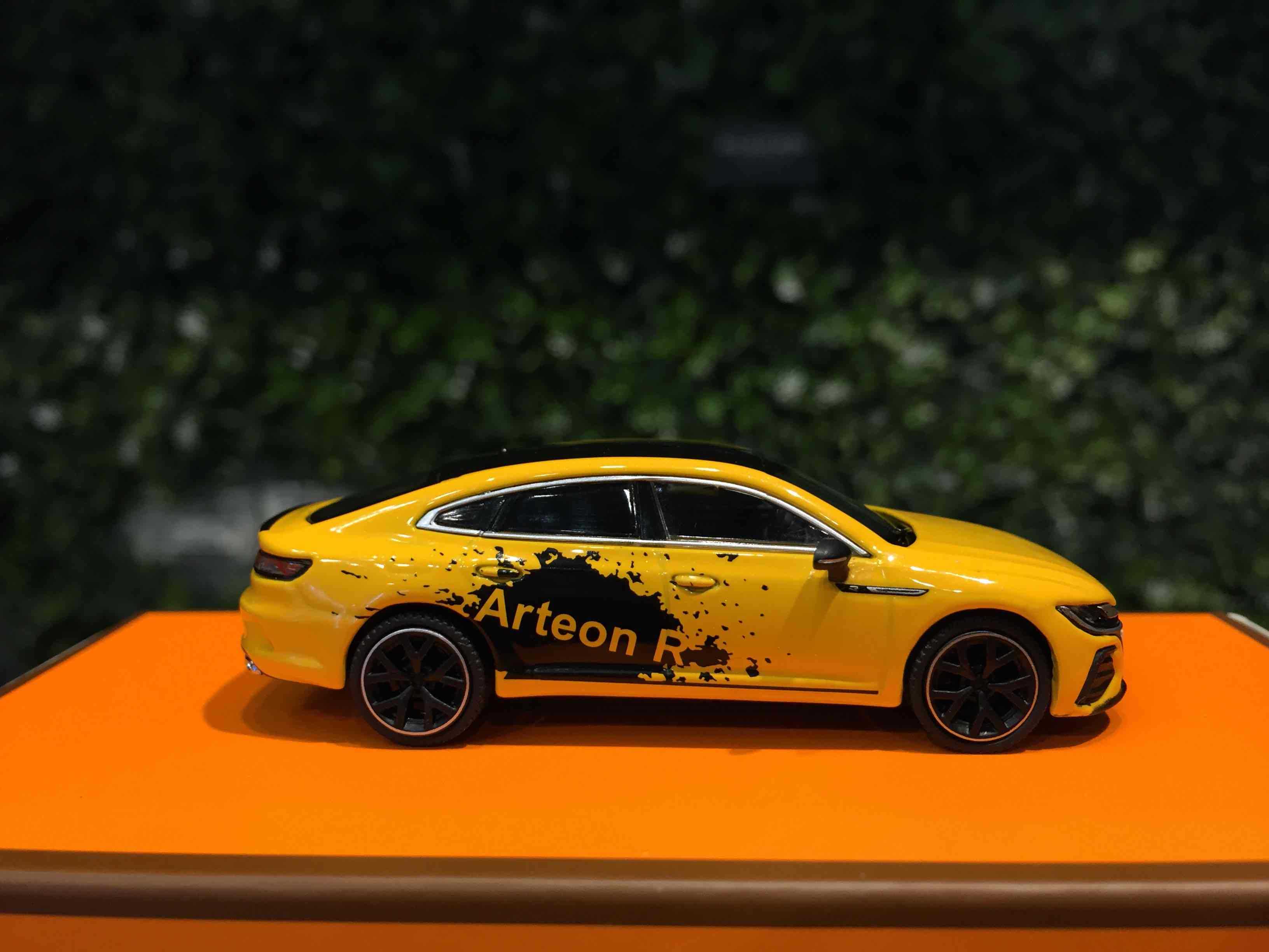 1/64 GCD Volkswagen VW Arteon R 2020 Yellow KS030198【MGM】