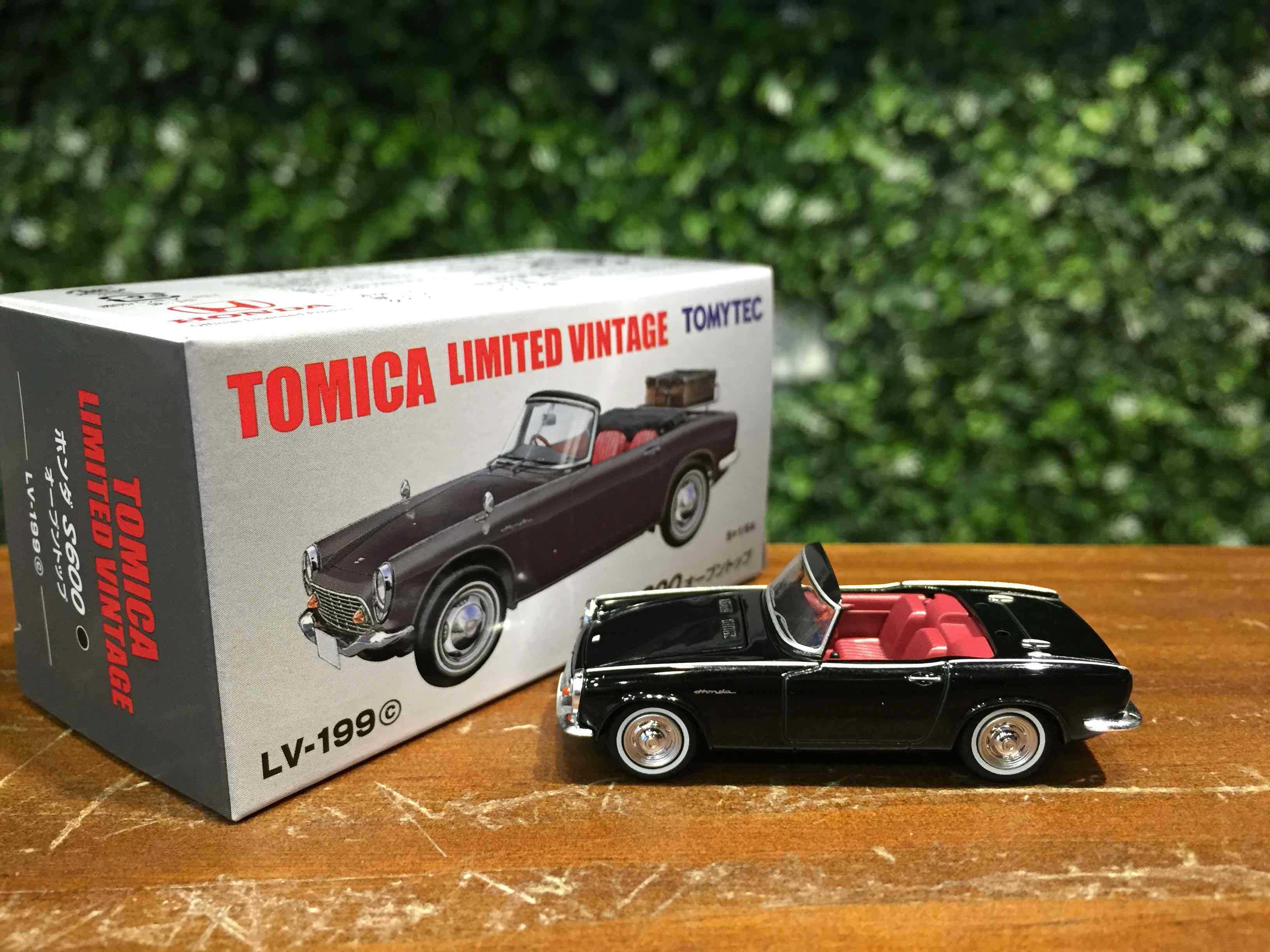 1/64 Tomica Honda S600 Open Top Black LV-199c【MGM】