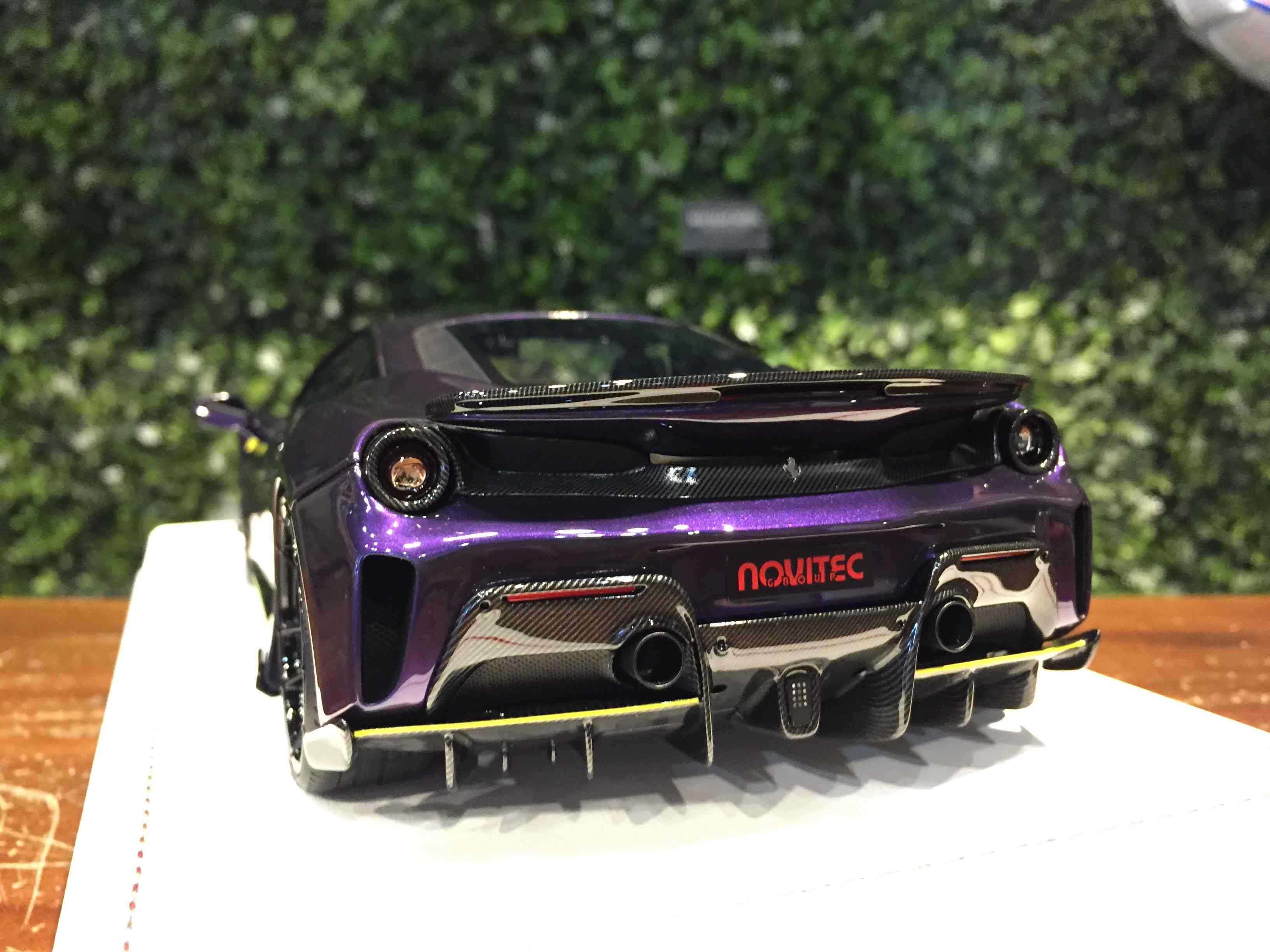 1/18 IVY Novitec Ferrari 488 Pista Purple IVY1812HP【MGM】