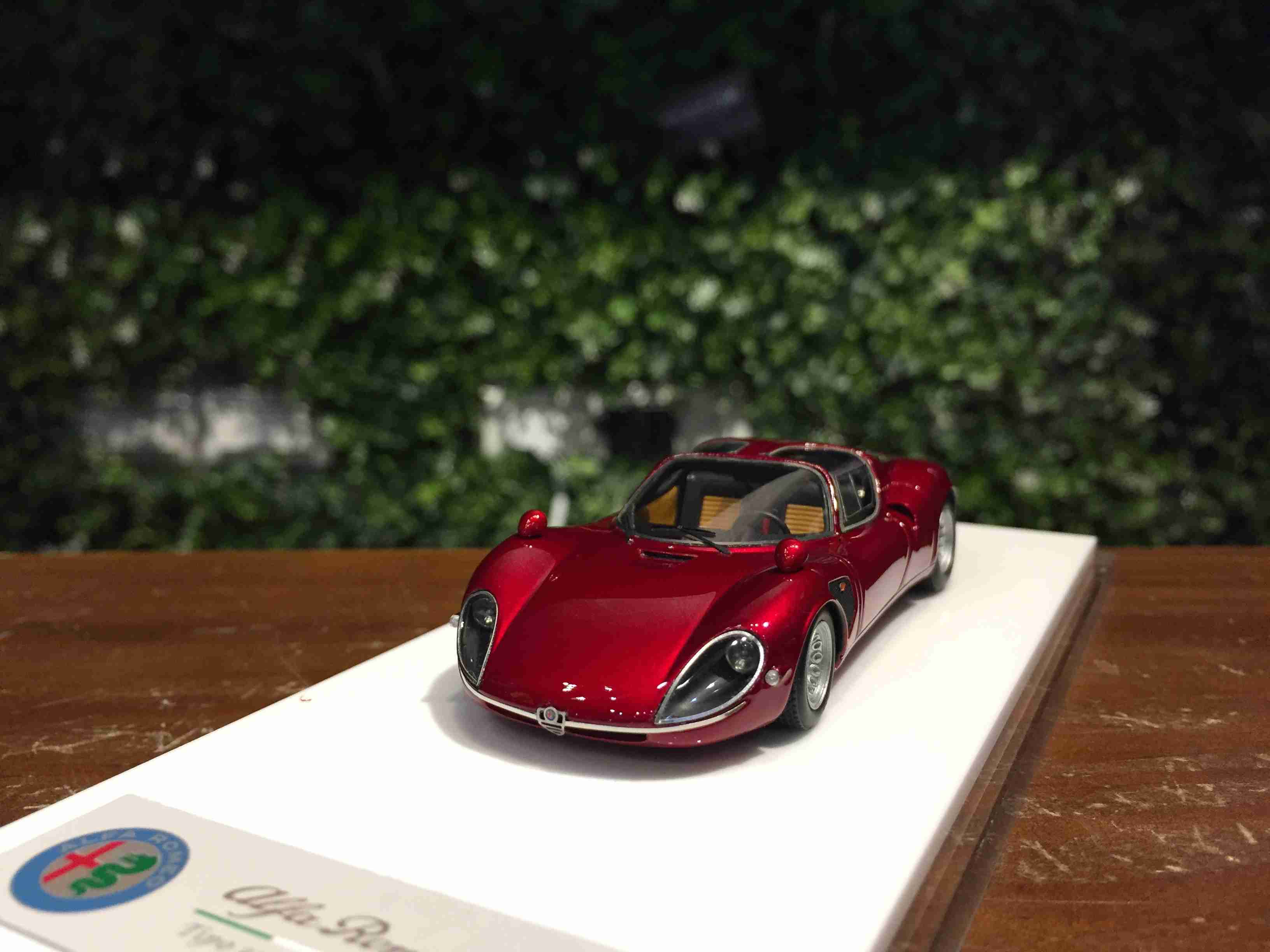 1/43 DMH Alfa Romeo Tipo 33 Stradale Final Type RossoF1【MGM】