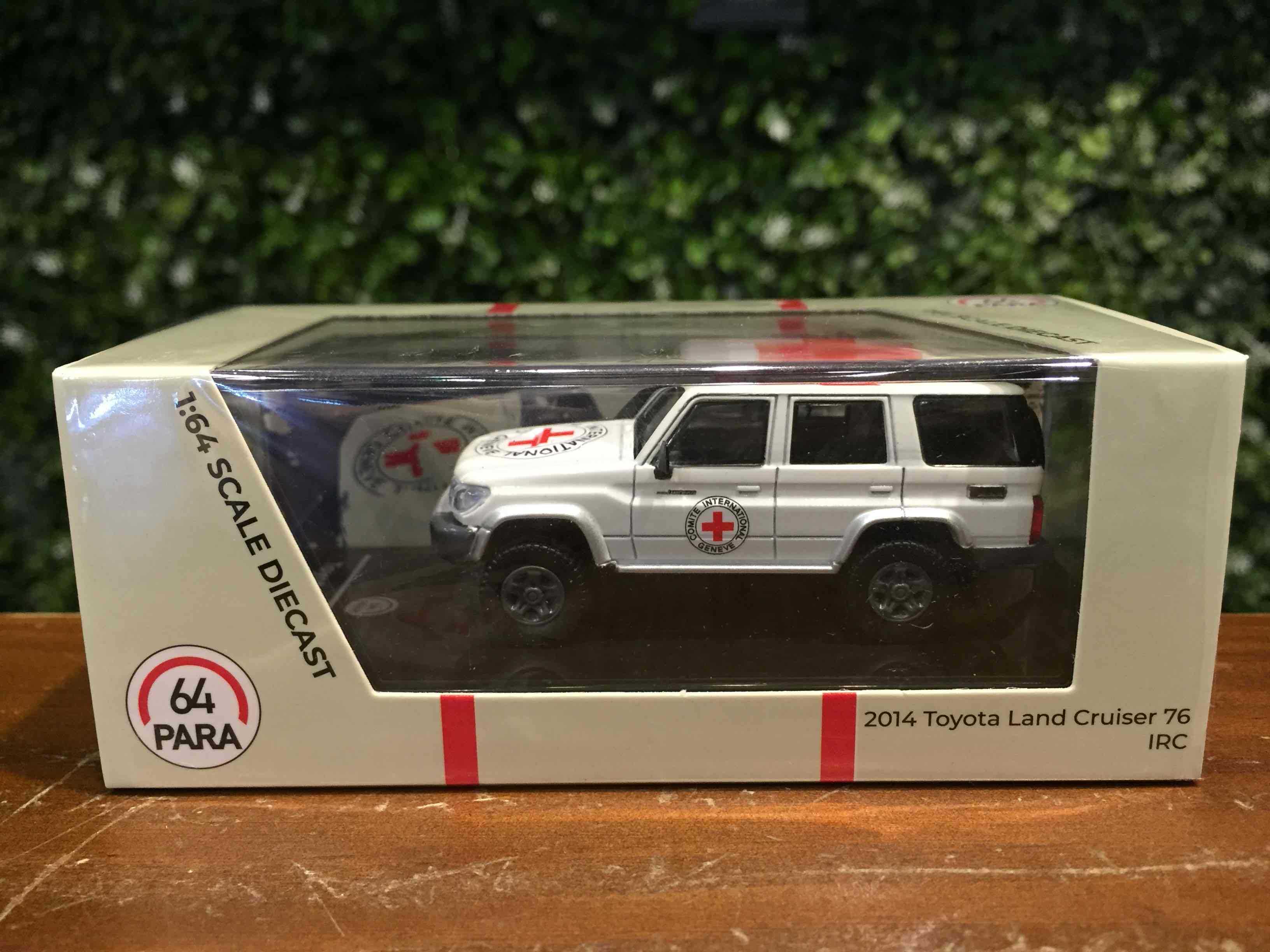 1/64 Paragon Toyota Land Cruiser LC76 Red Cross PA55318【MGM】