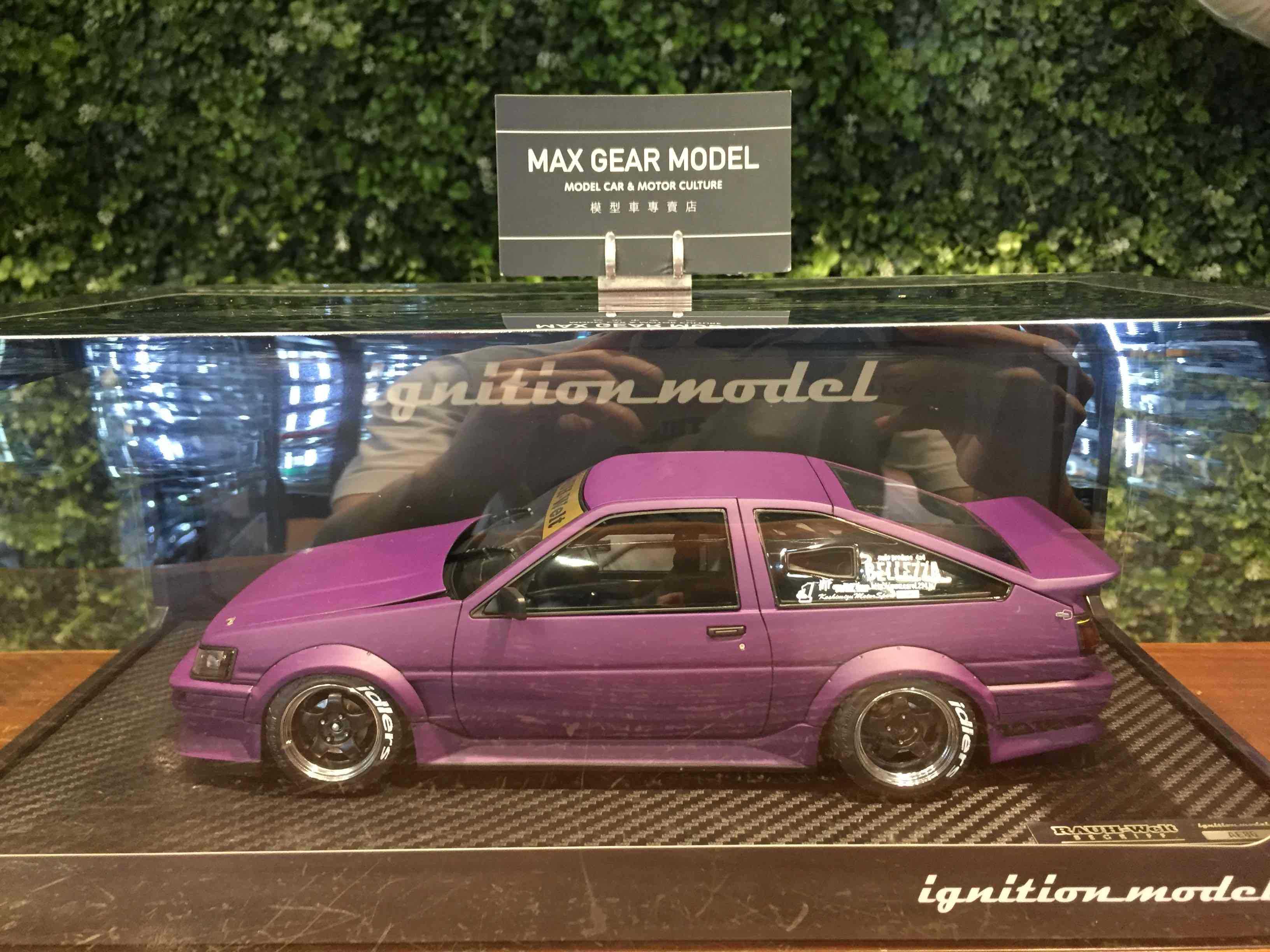 1/18 Ignition RWB Toyota AE86 Matte Purple IG2610【MGM