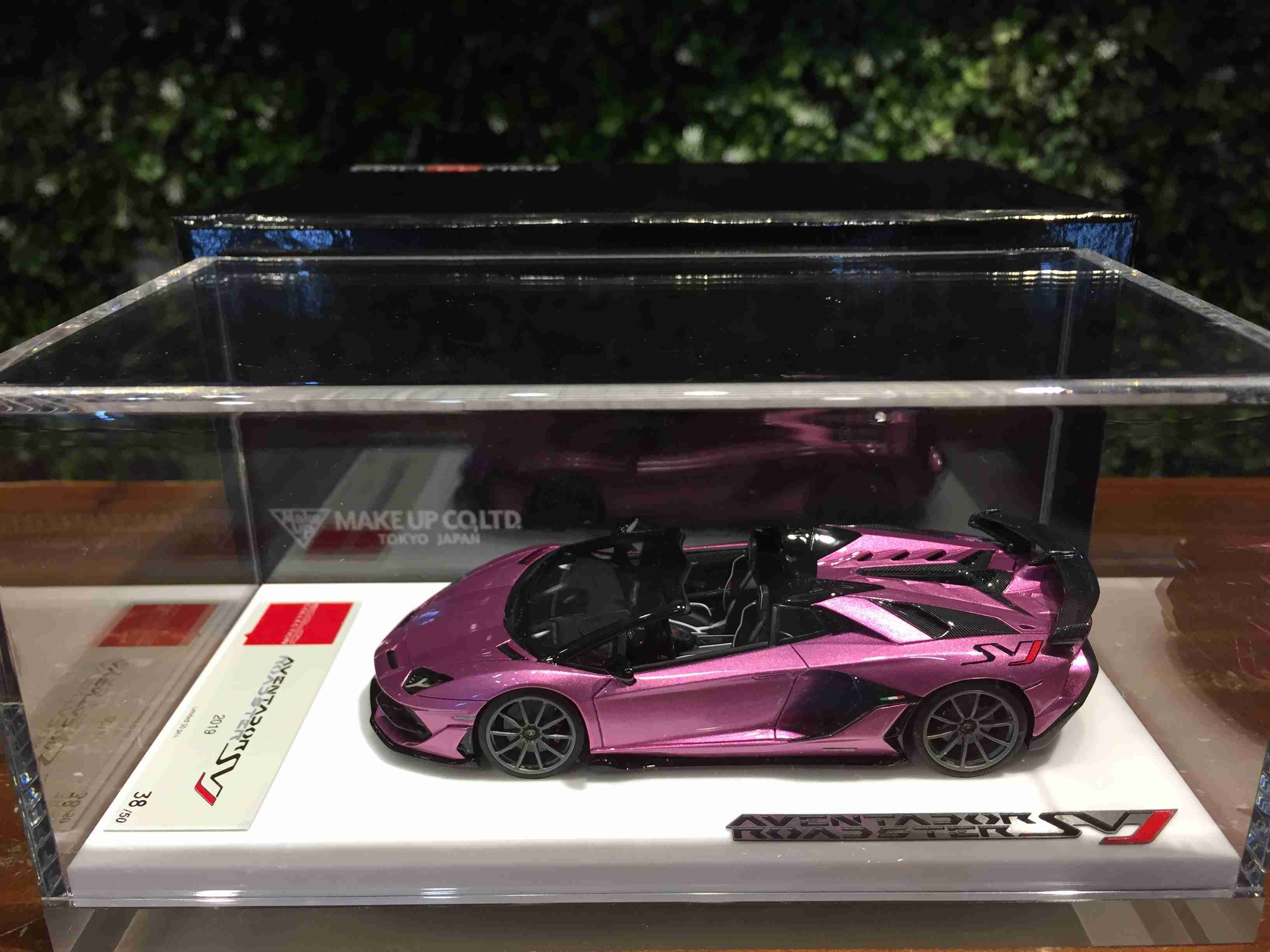 1/43 MakeUp Lamborghini Aventador SVJ Roadster EM515C【MGM】