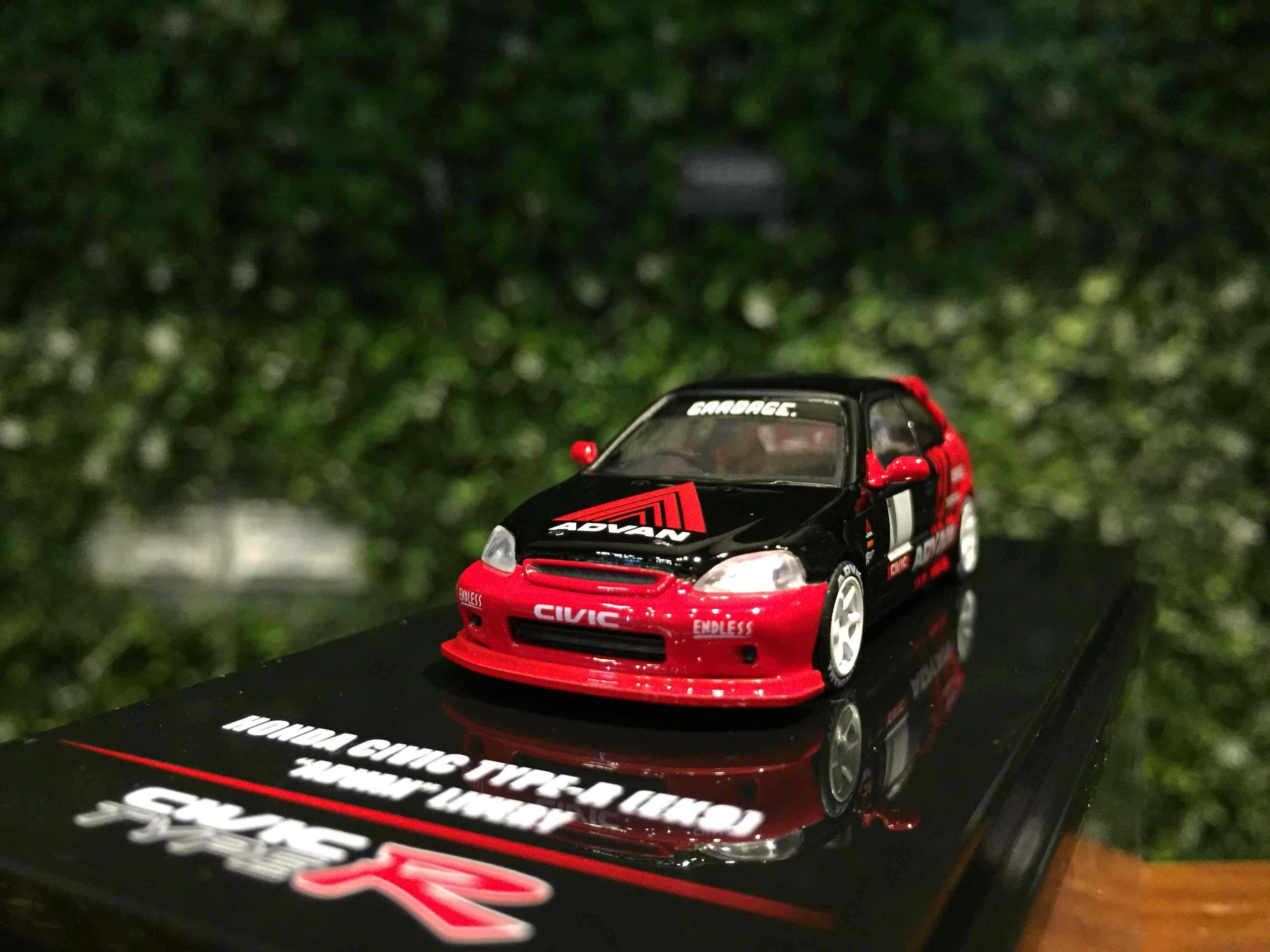 1/64 Inno Honda Civic Type R (EK9) Advan IN64EK9AD【MGM】