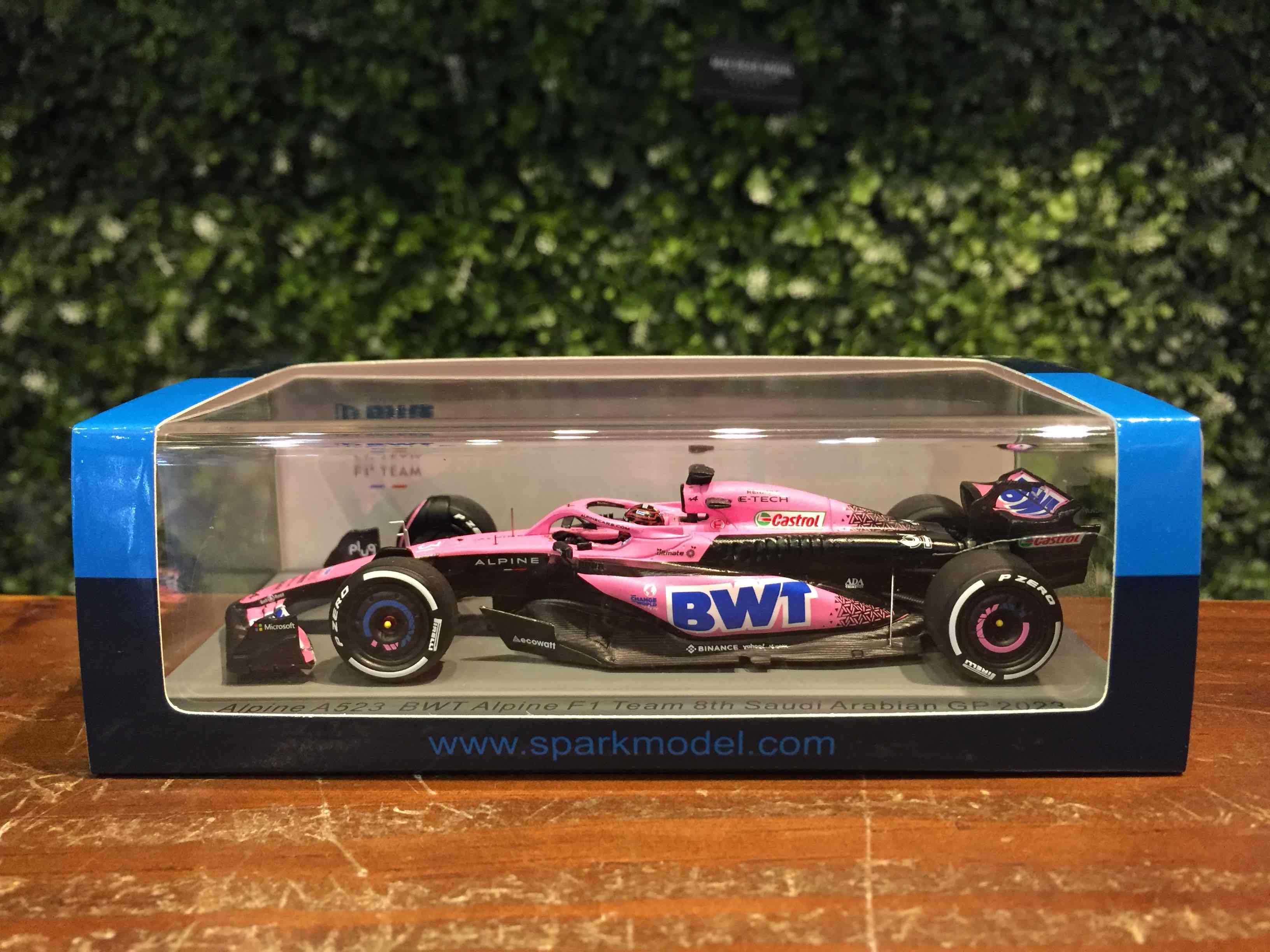 1/43 Spark Alpine A523 Esteban Ocon 8th GP 2023 S8568【MGM】