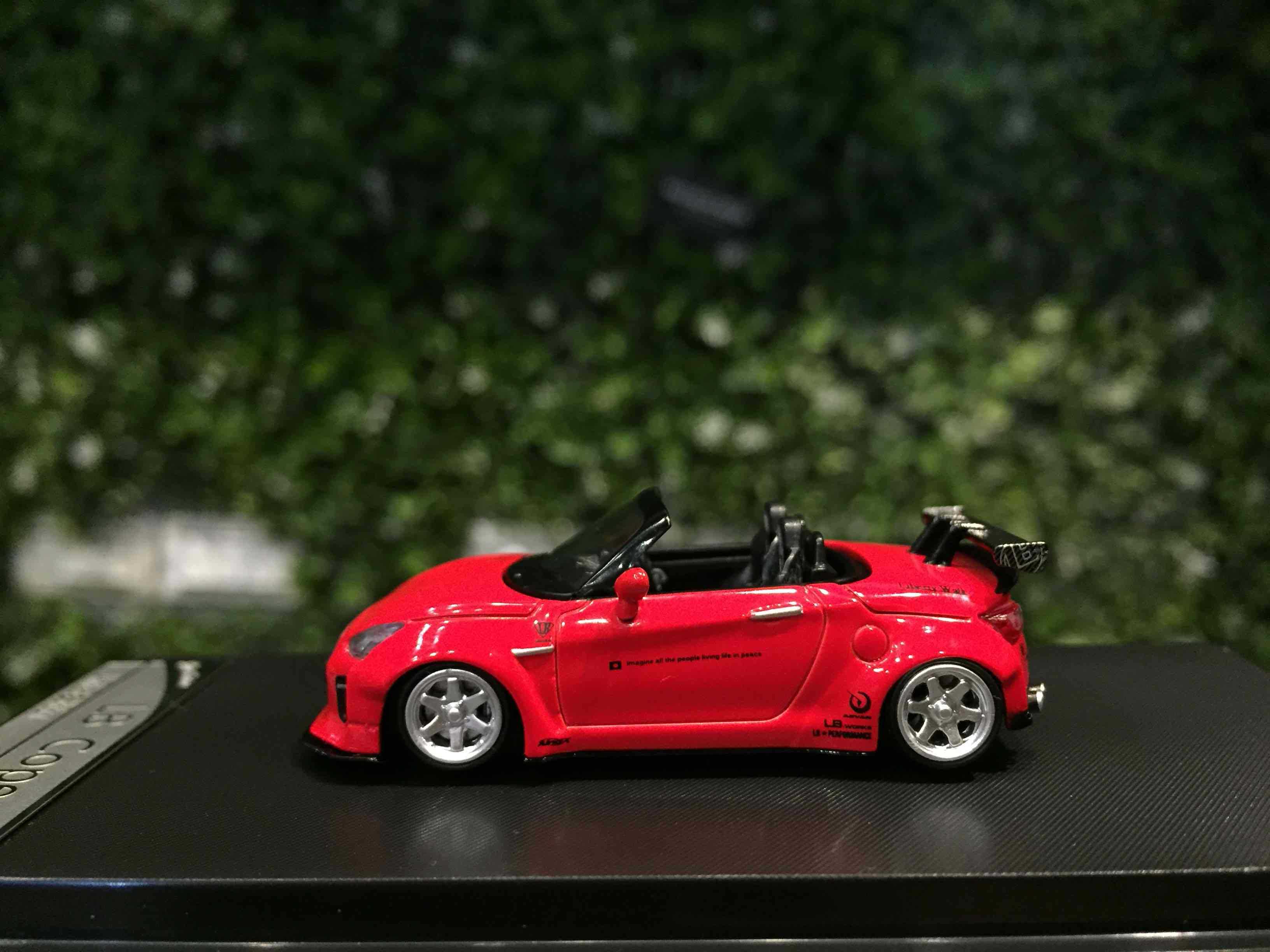 1/64 StanceHunter LBWK Daihatsu Copen Red【MGM】