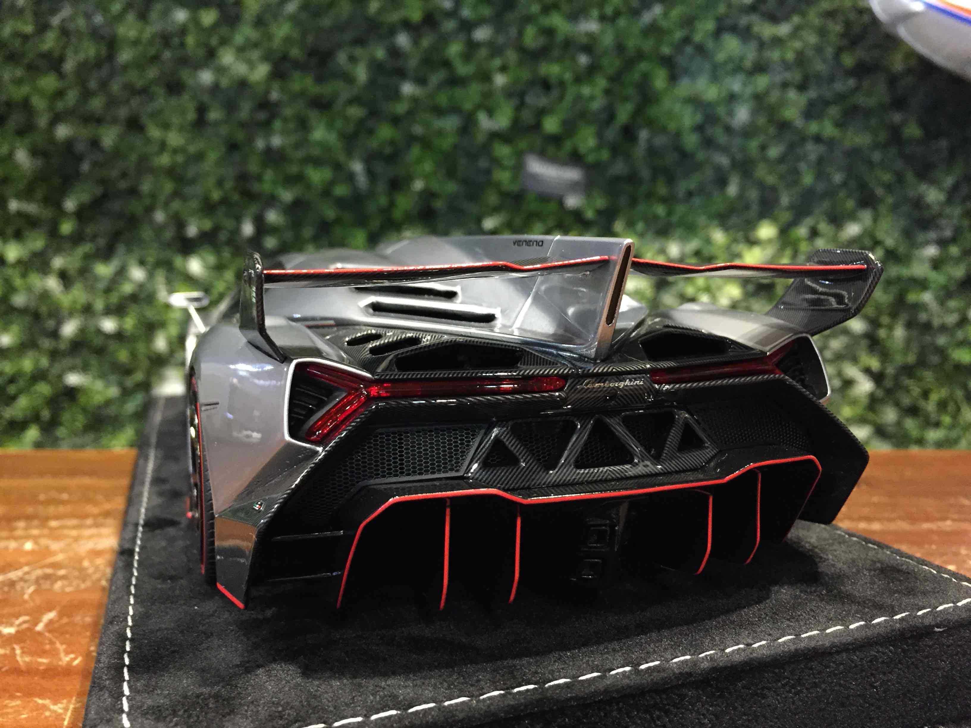 1/18 HH Model Lamborghini Veneno Grigio HHJL231001L【MGM】