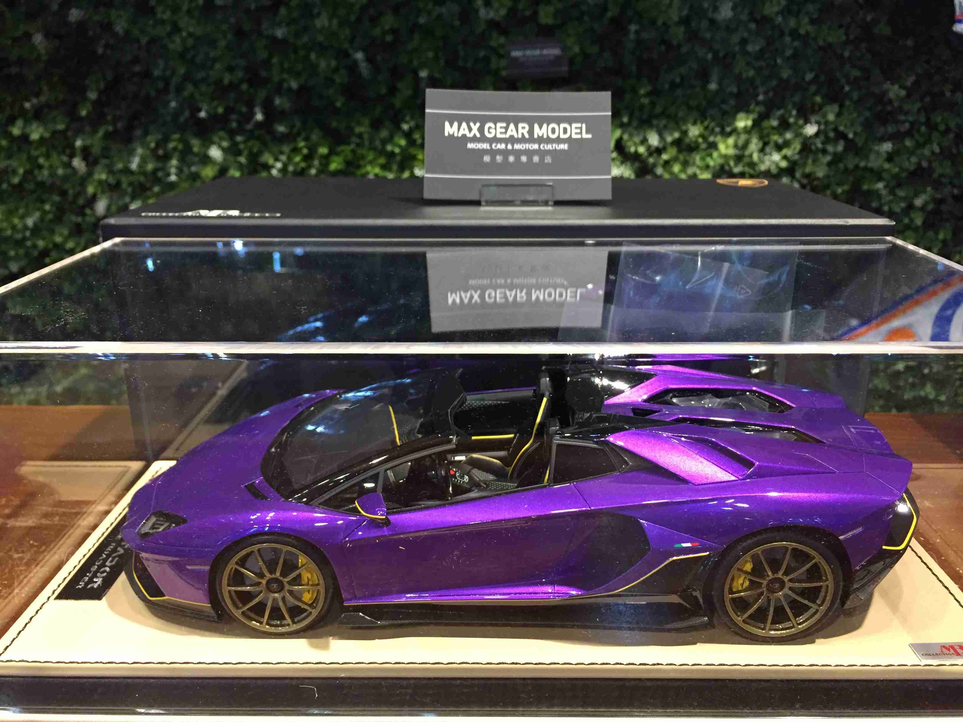 1/18 MR Lamborghini Aventador Ultimae Viola LAMBO051B【MGM】