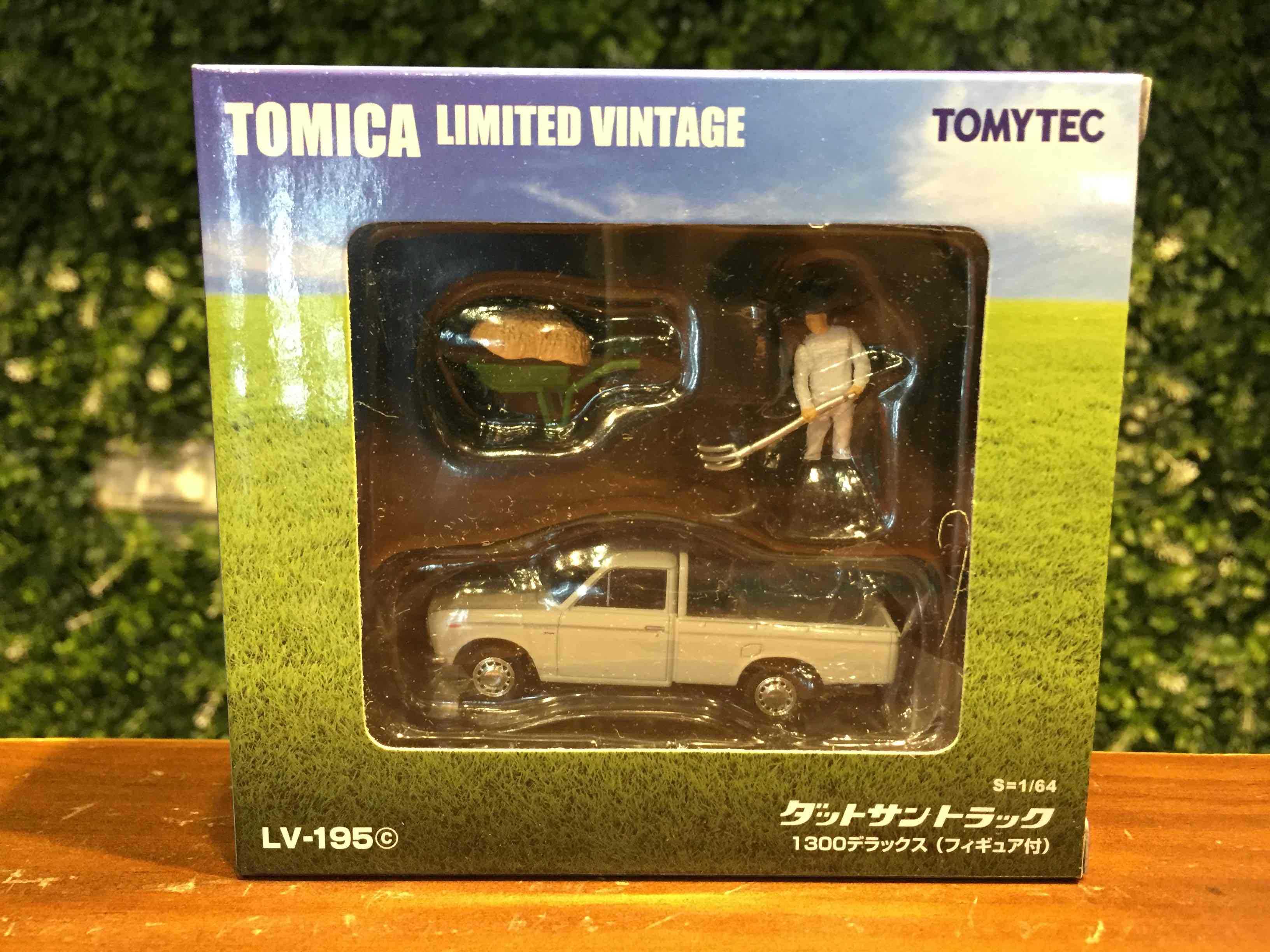 1/64 Tomica Datsun Truck 1300 Deluxe Figure LV-195c【MGM】