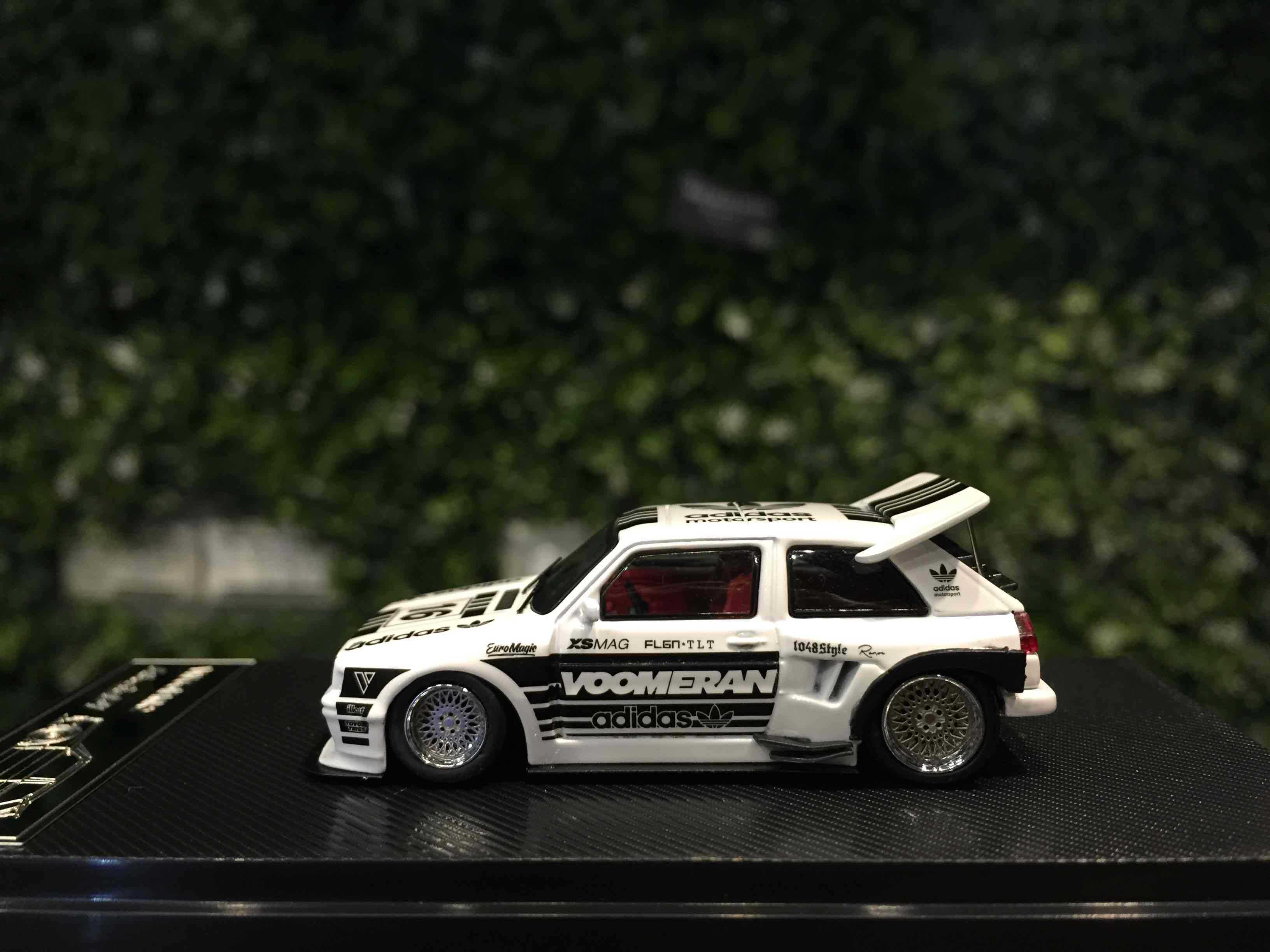 1/64 Liberty Volkswagen VW Golf MK2 Voomeran Adidas【MGM】