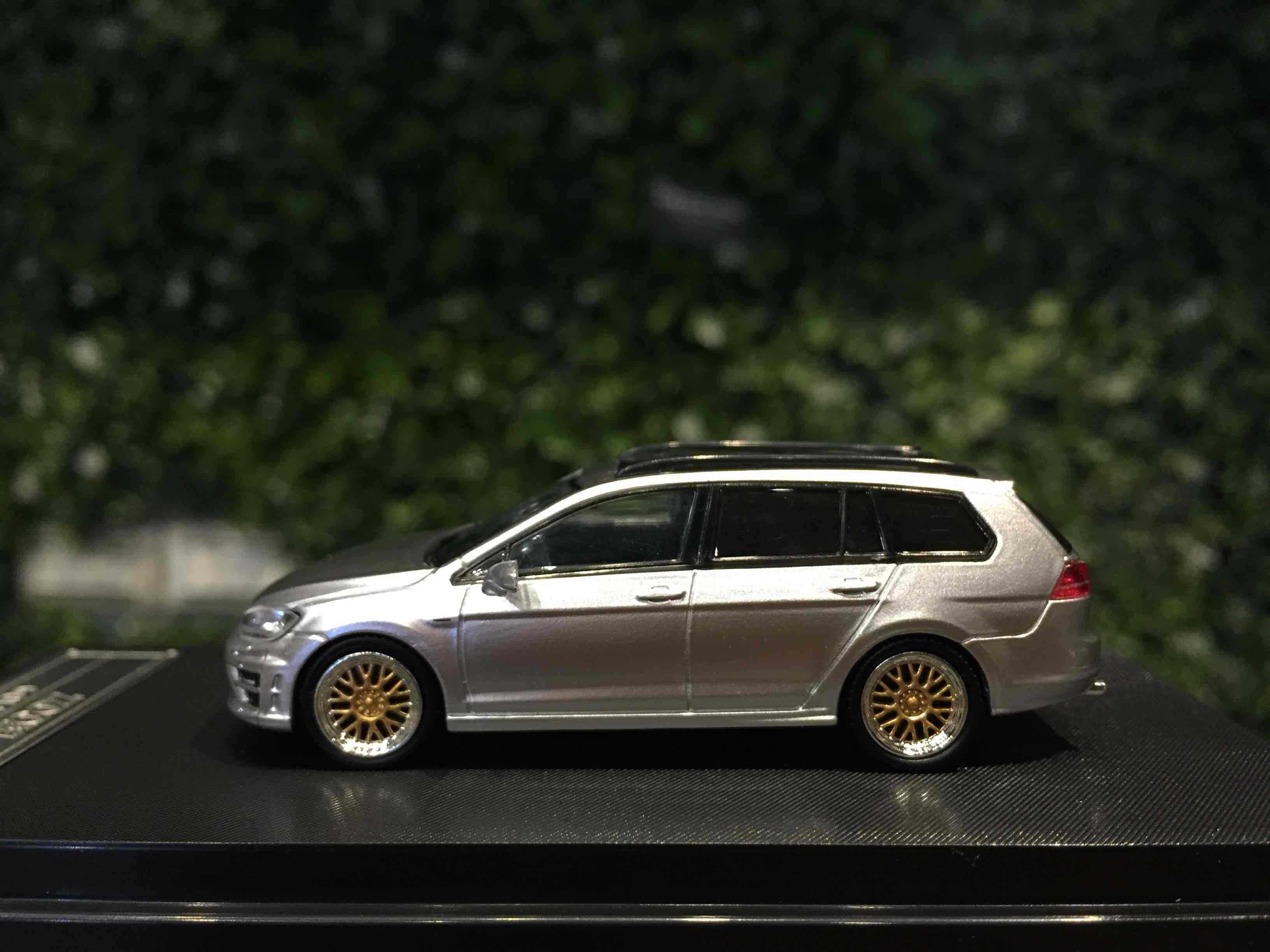 1/64 Zoom Volkswagen VW Golf 7 Variant Silver【MGM】