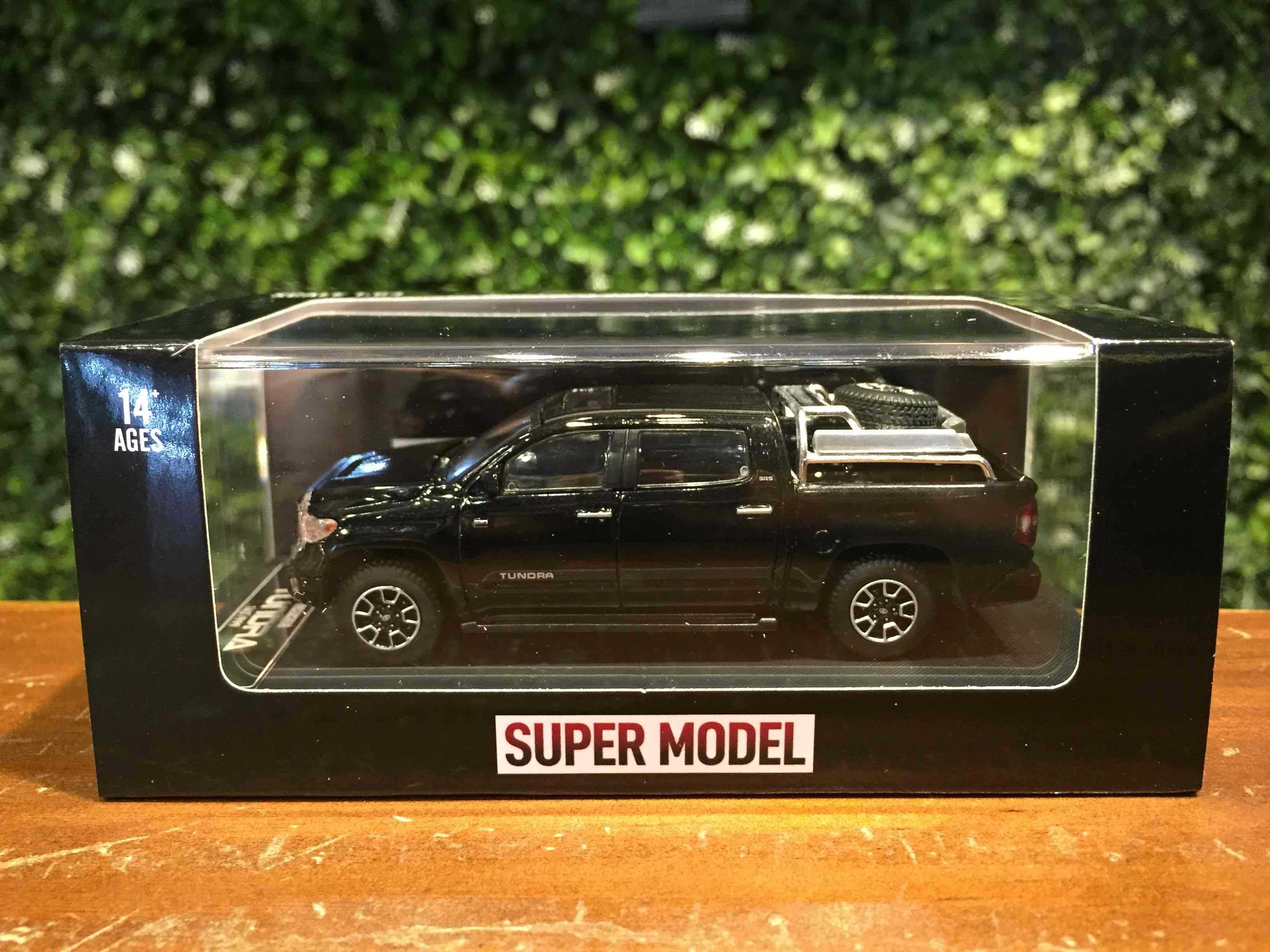 1/64 SuperModel Toyota Tundra PickUp Pearl Black【MGM】
