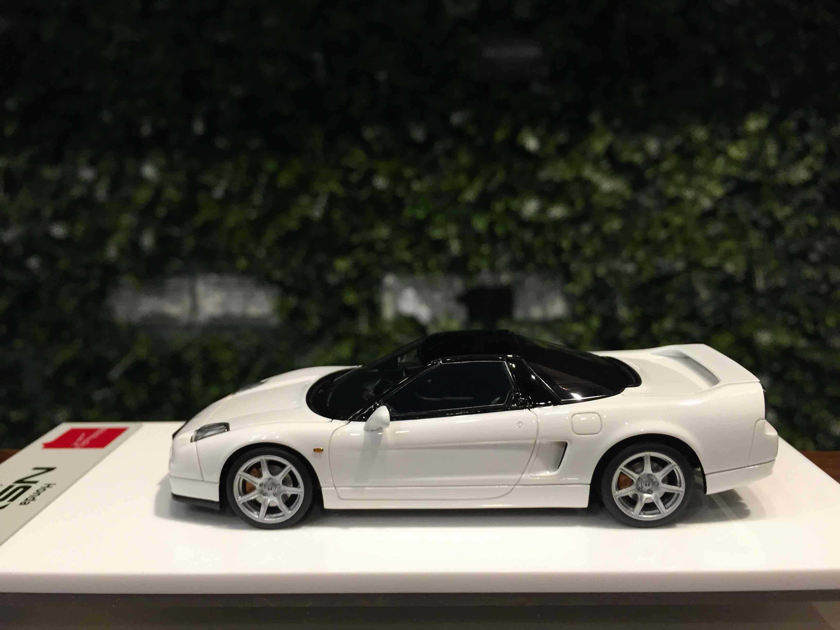 1/43 MakeUp Honda NSX (NA2) 2001 GrandPrix White EM585D【MGM】