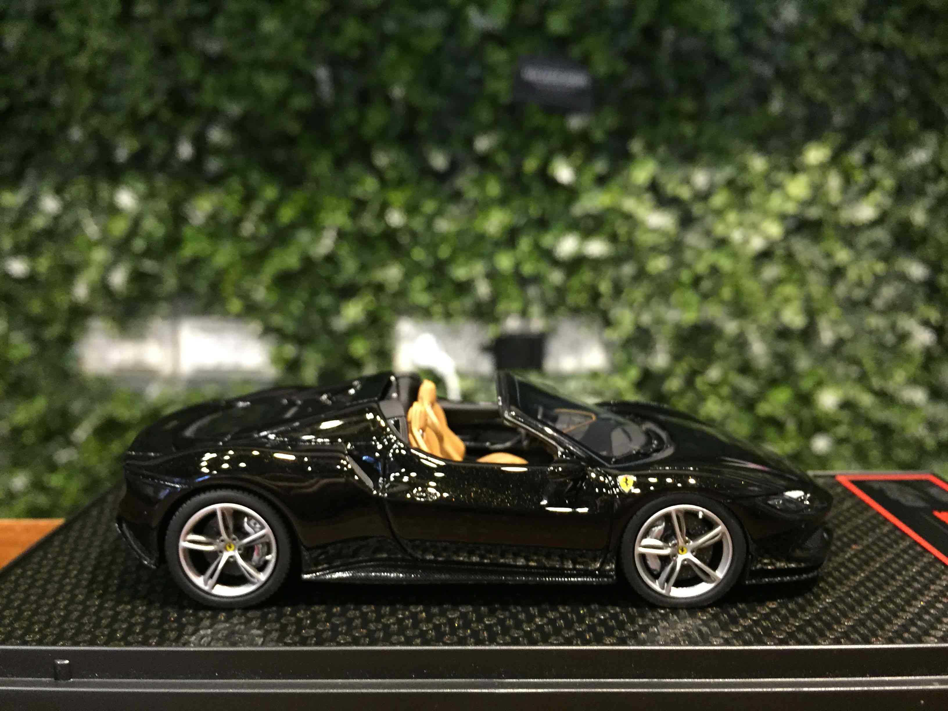 1/43 BBR Ferrari 296 GTS Nero Daytona BBRC268F【MGM】