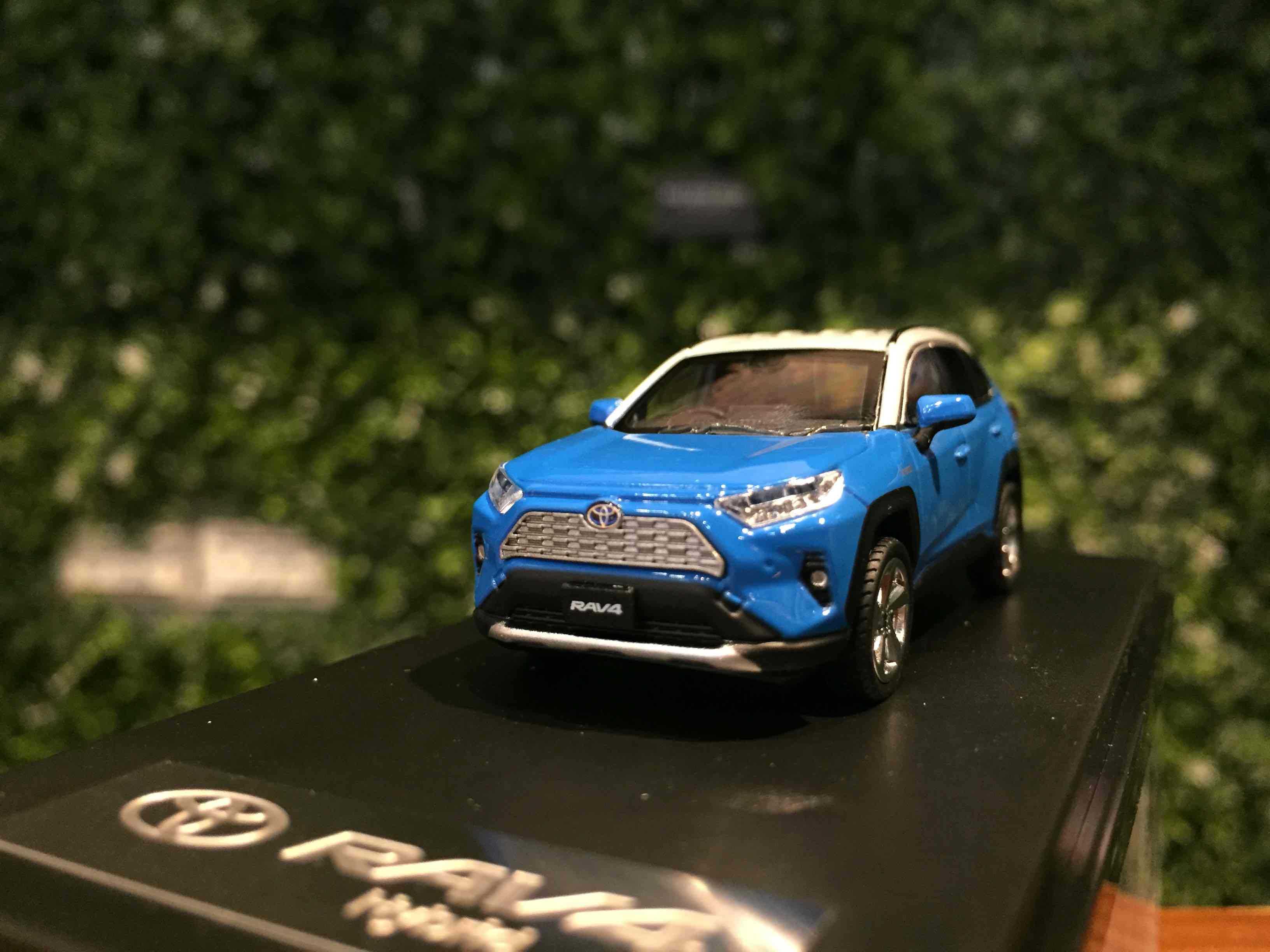 1/64 LCD Models Toyota RAV4 Hybrid Blue LCD64020BG【MGM】
