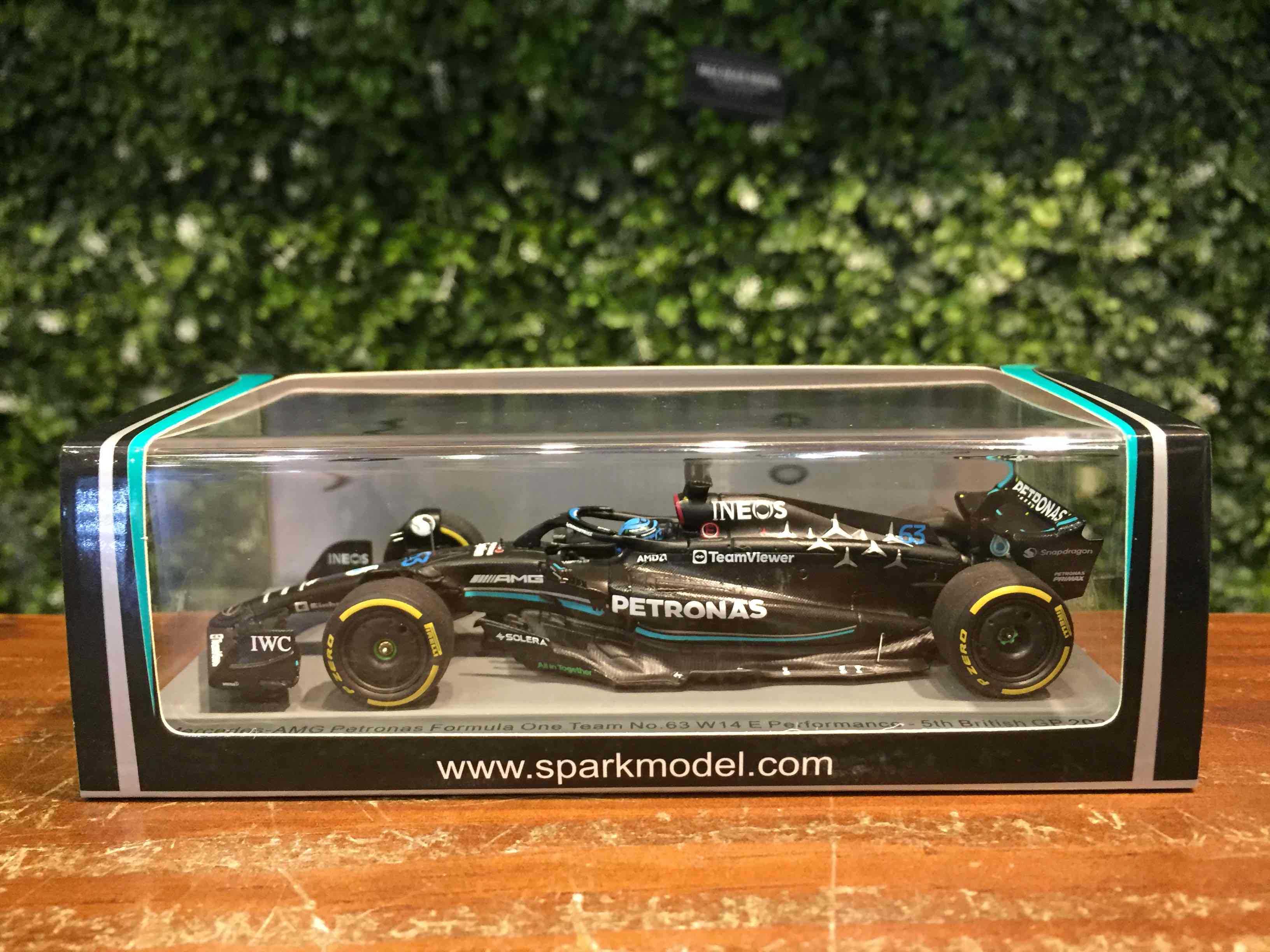 1/43 Spark Mercedes-AMG W14 George Russell 5th S8591【MGM】