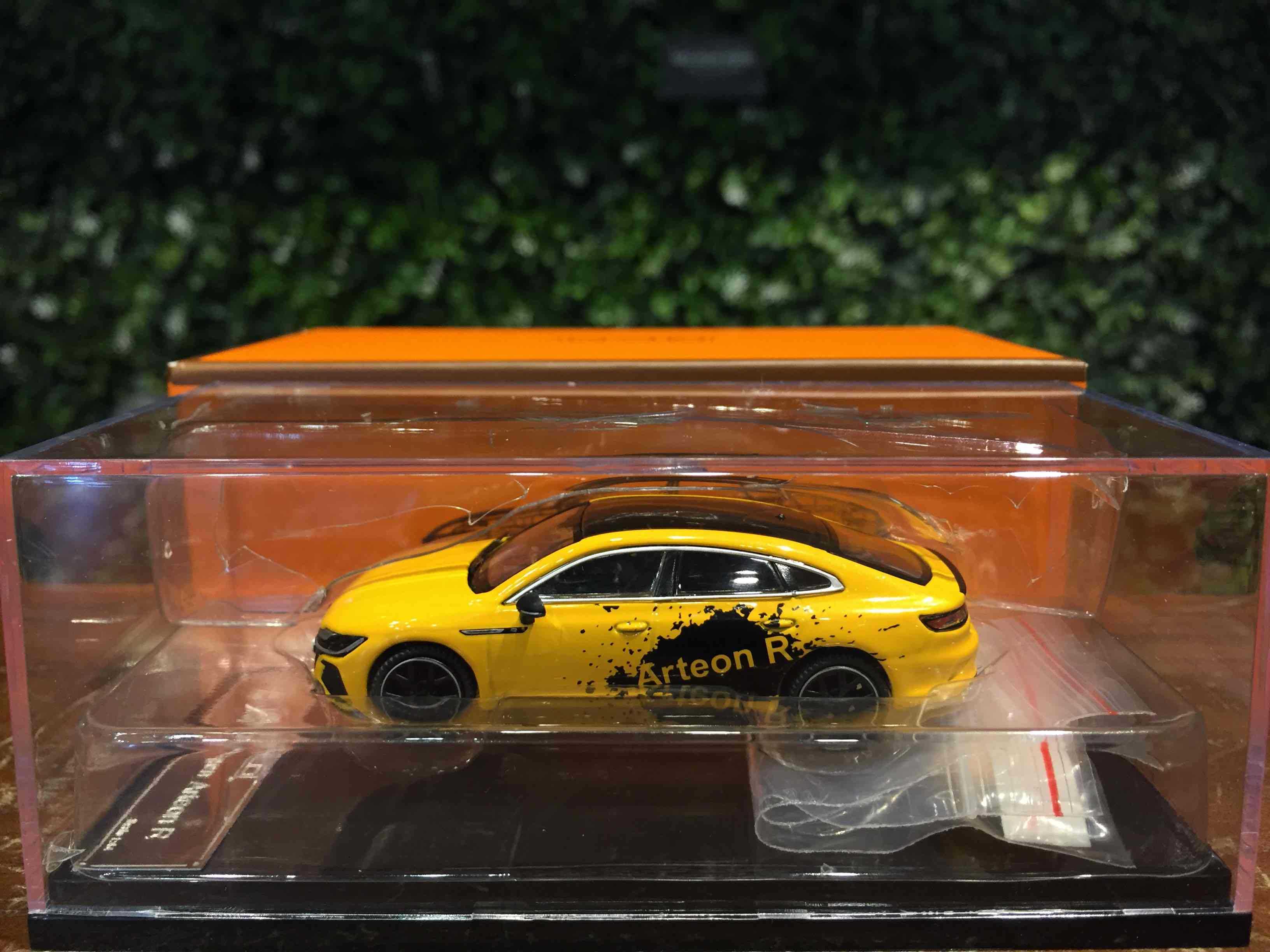 1/64 GCD Volkswagen VW Arteon R 2020 Yellow KS030198【MGM】