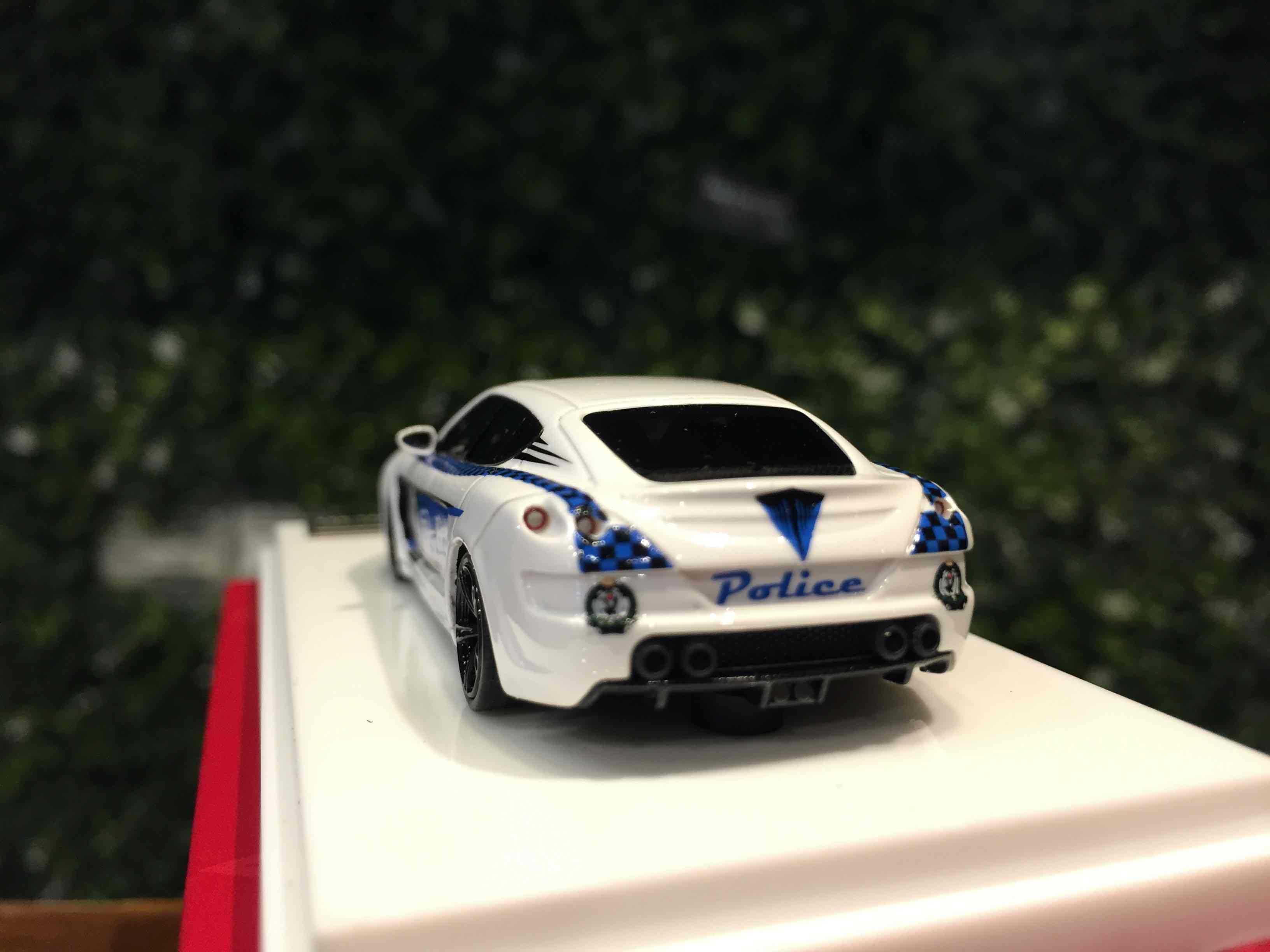 1/64 MK Gemballa Mistrale Porsche Panamera Police【MGM】