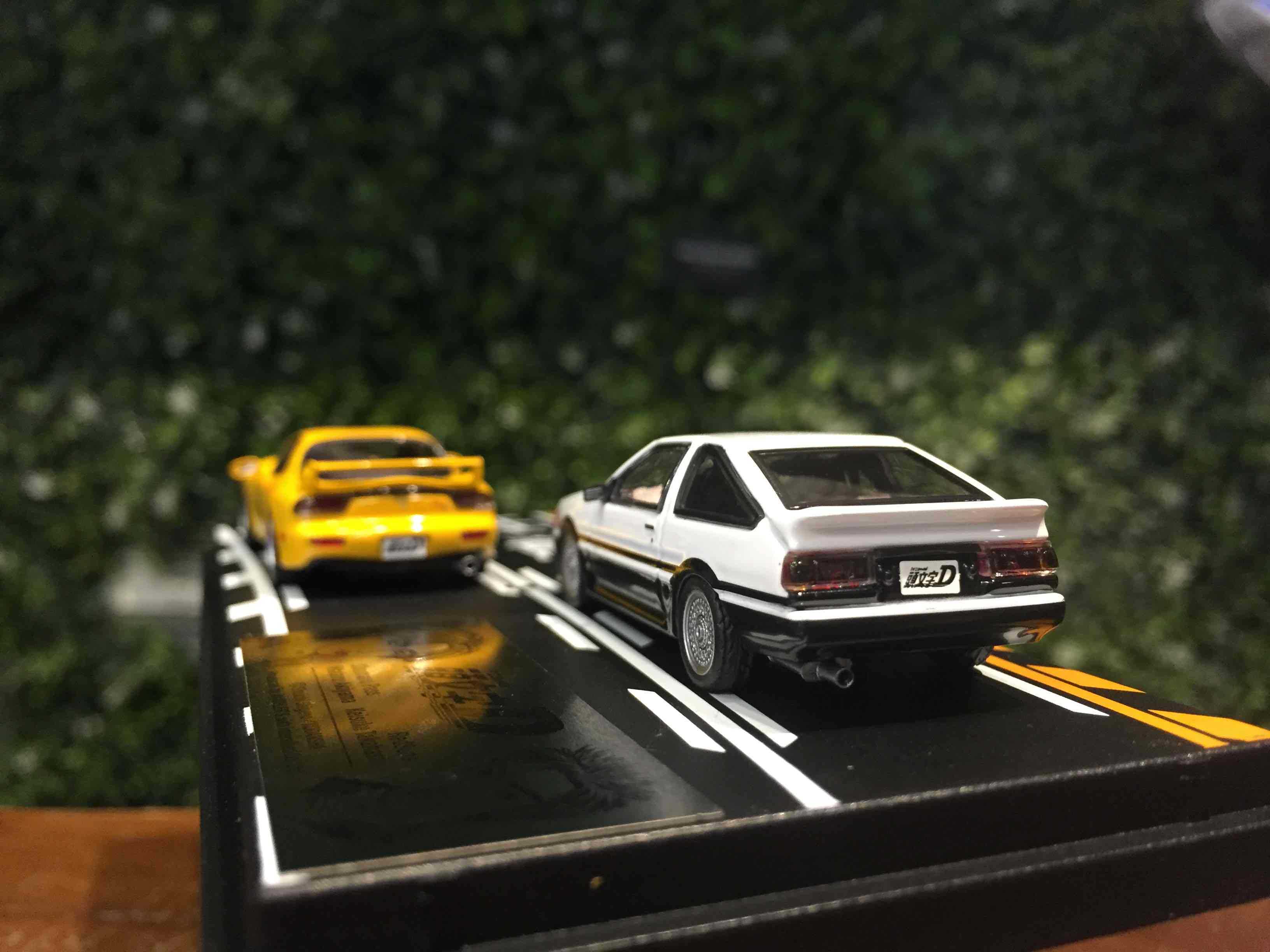 1/64 Modelers 頭文字D Mazda RX-7 (FD3S) Levin AE86 MD64216【MGM】