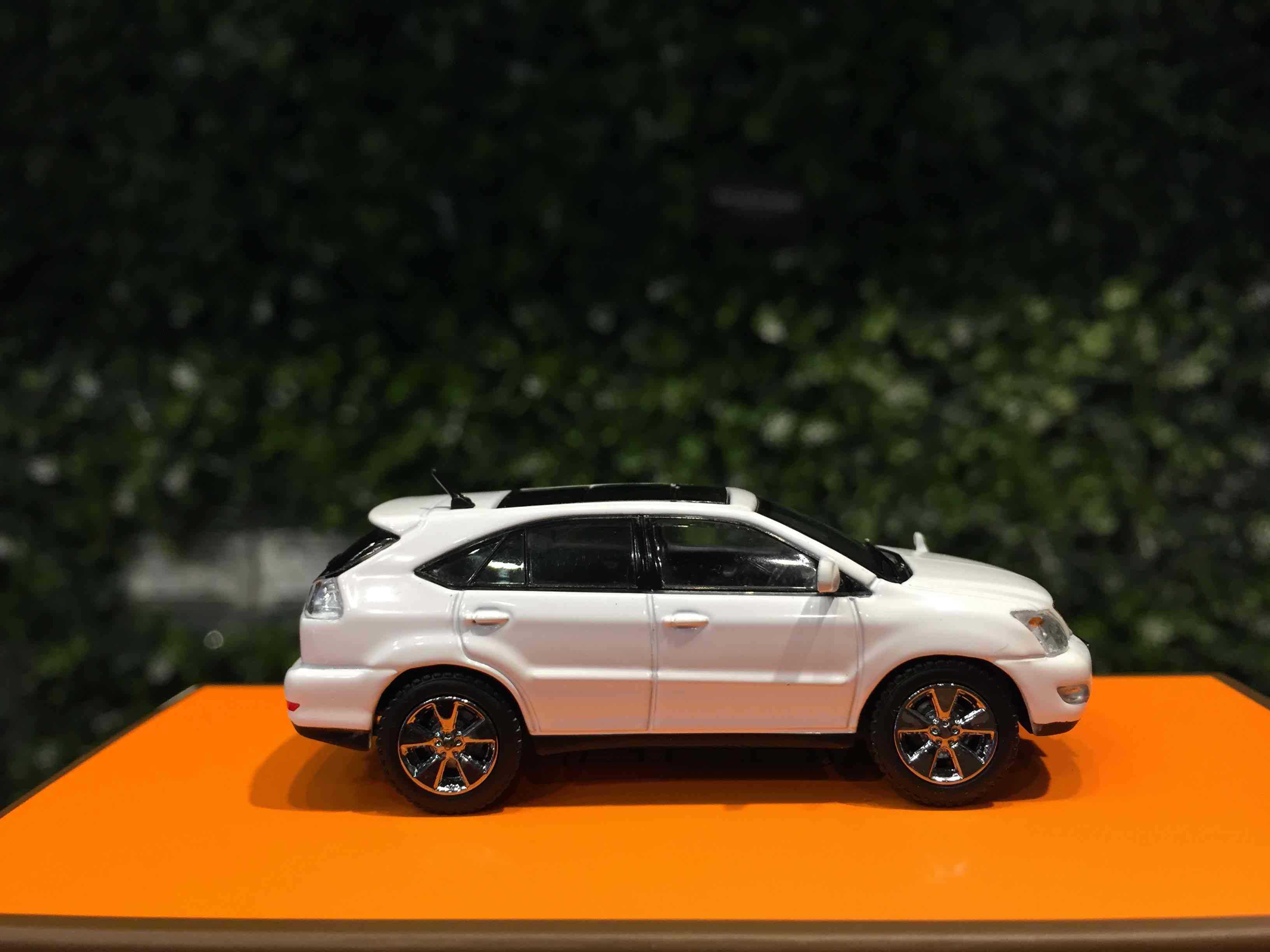 1/64 GCD Toyota Harrier 2003 White RX KS035280【MGM】