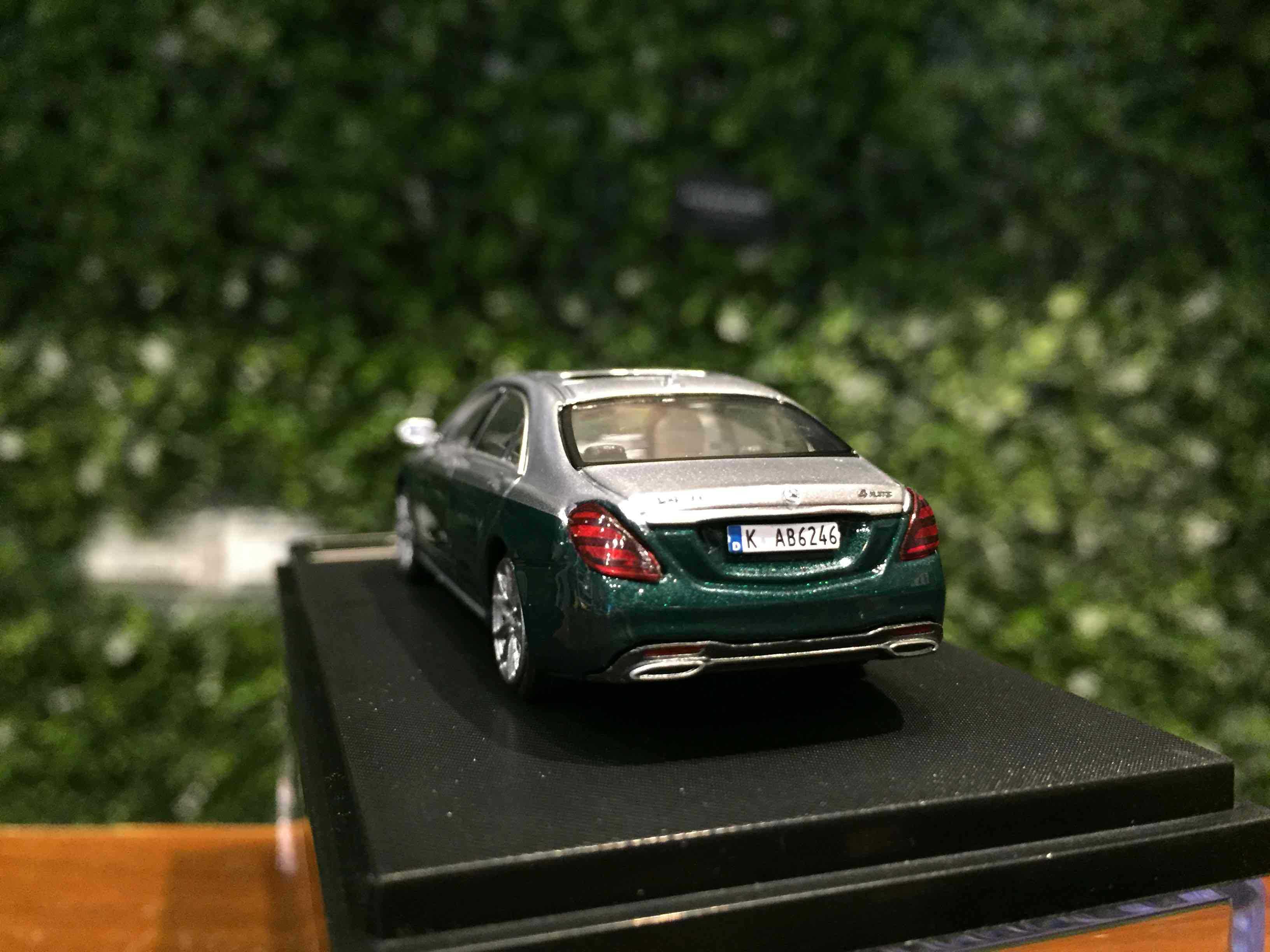 1/64 Master Mercedes-Benz S-Class S450 (W222) SilverGreen【MG