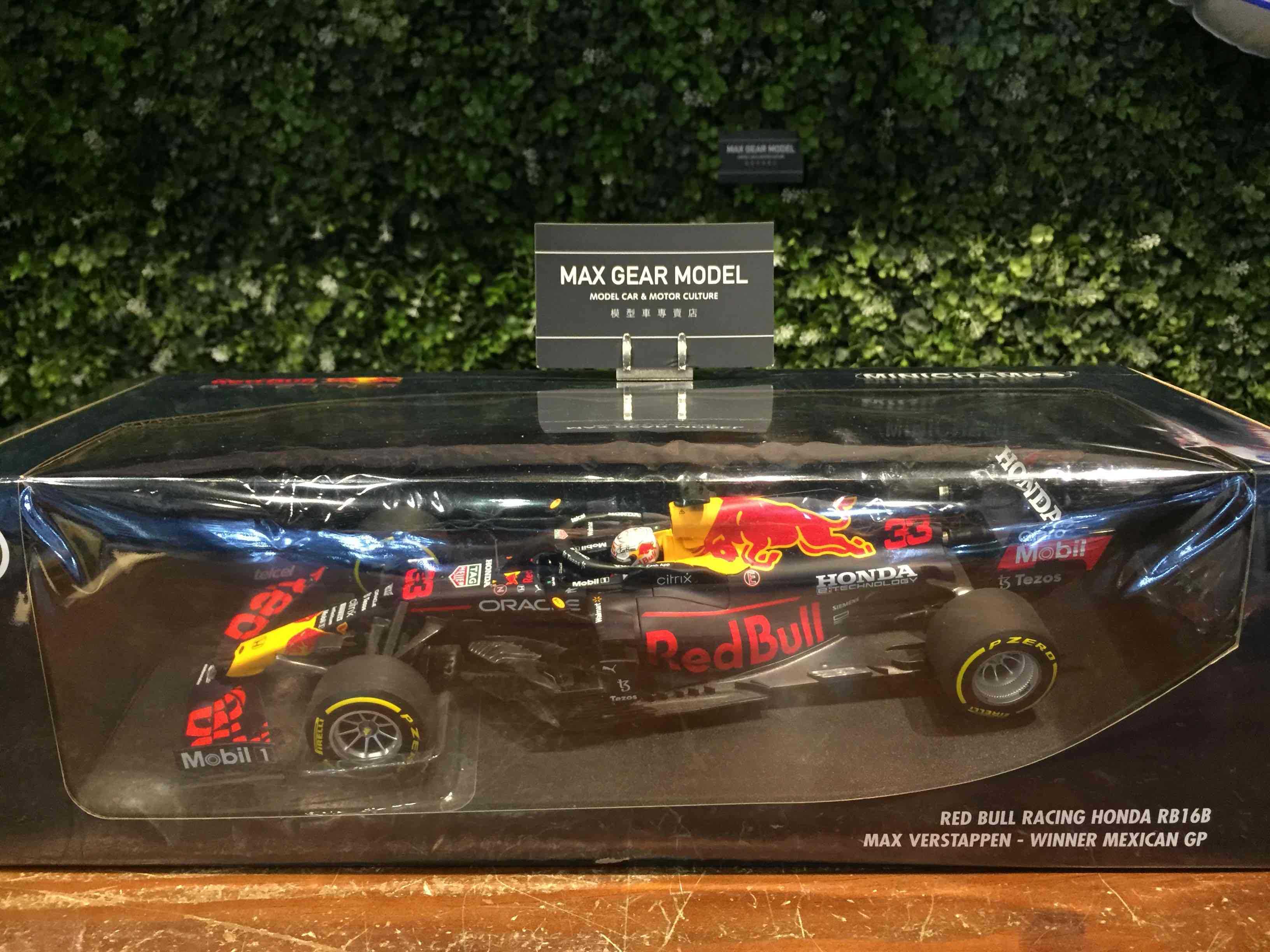 1/18 Minichamps Red Bull RB16B Max Verstappen 110211933【MGM】