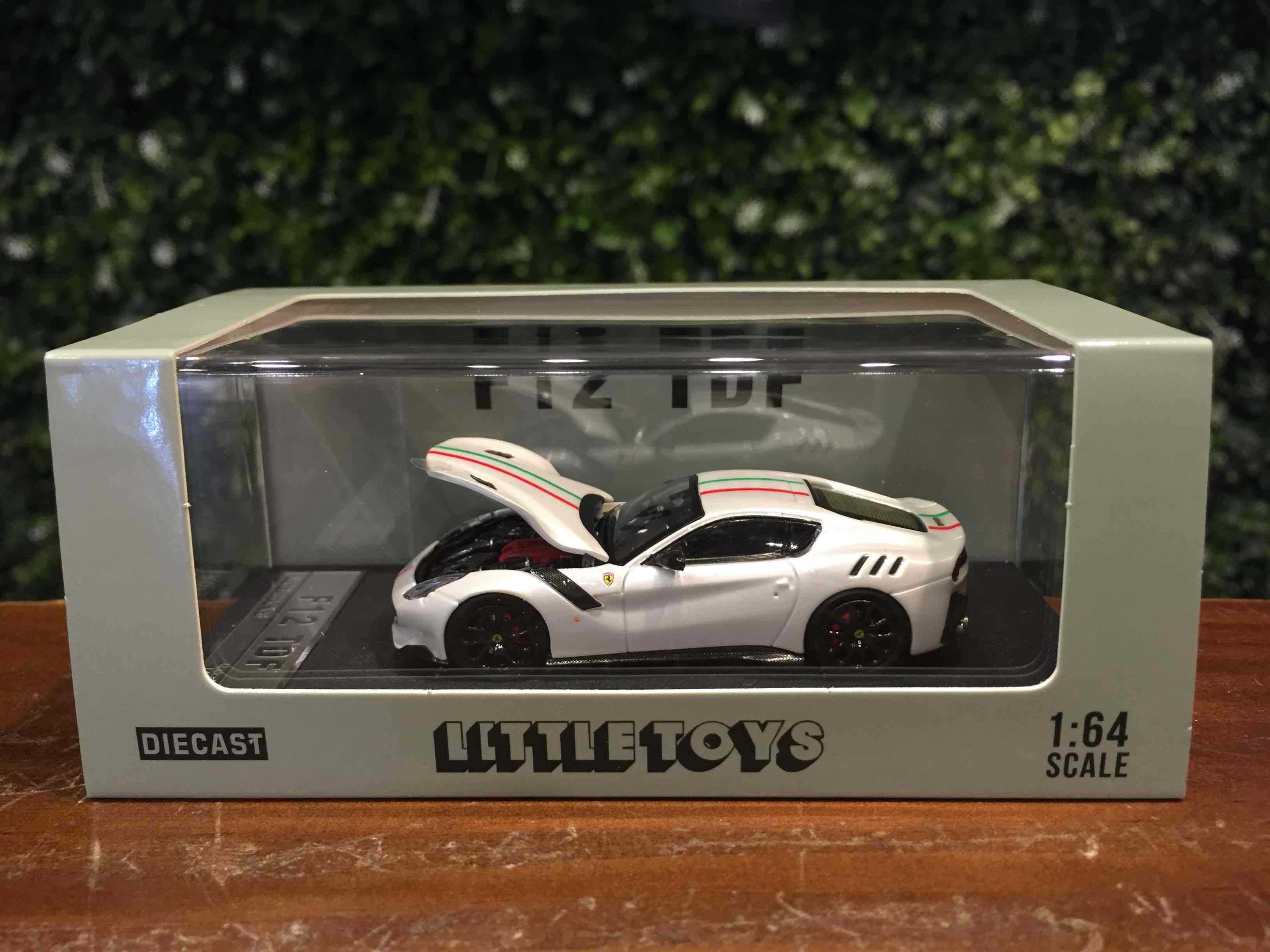 1/64 LittleToy Ferrari F12 TDF Pearl White【MGM】