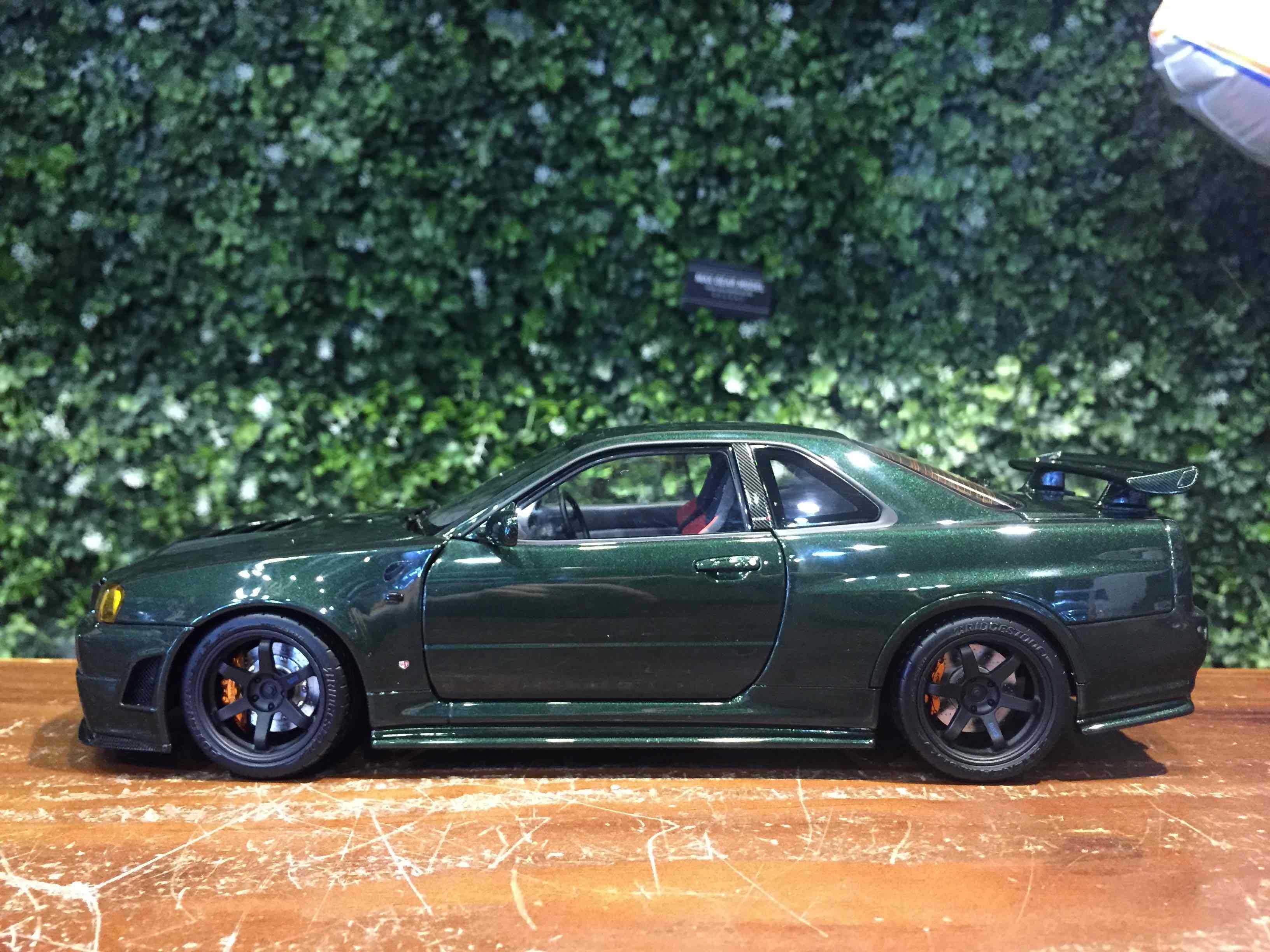 1/18 Motorhelix Nissan Skyline GTR R34 Nismo CRS M83408【MGM】