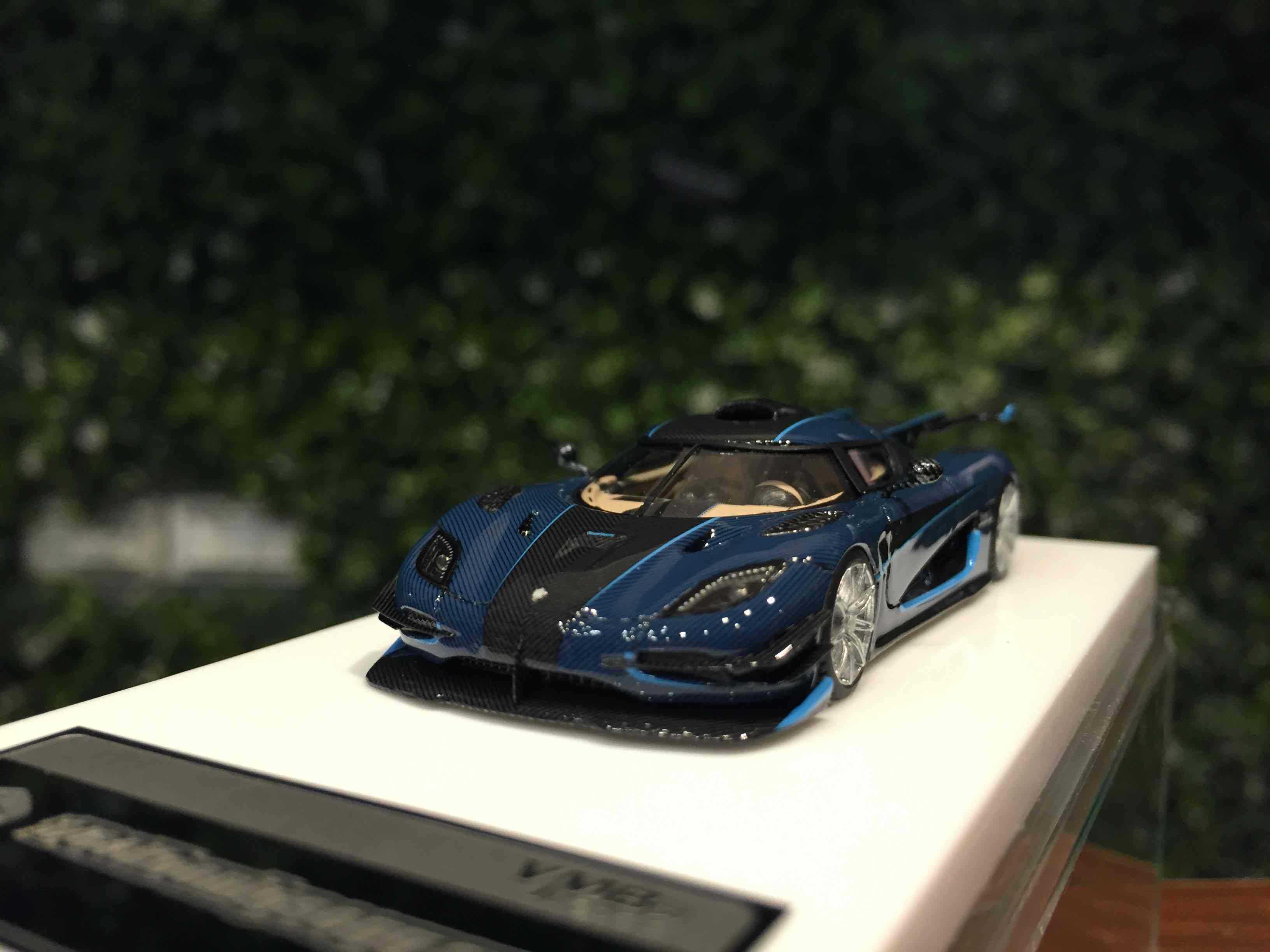 1/64 VMB Koenigsegg One 1 Blue/Carbon【MGM】