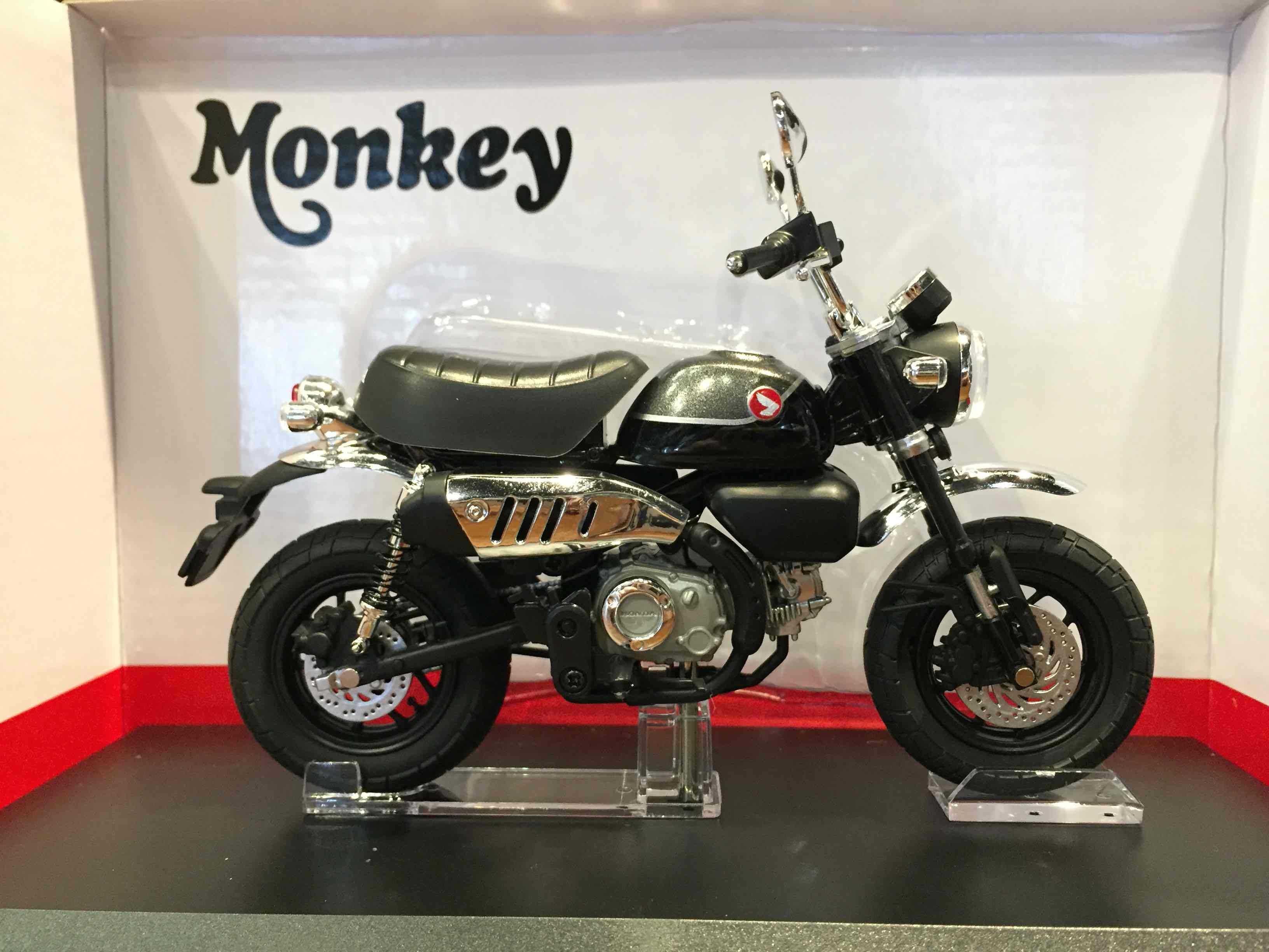 1/12 Aoshima Honda Monkey 125 2022 Black 111222【MGM】