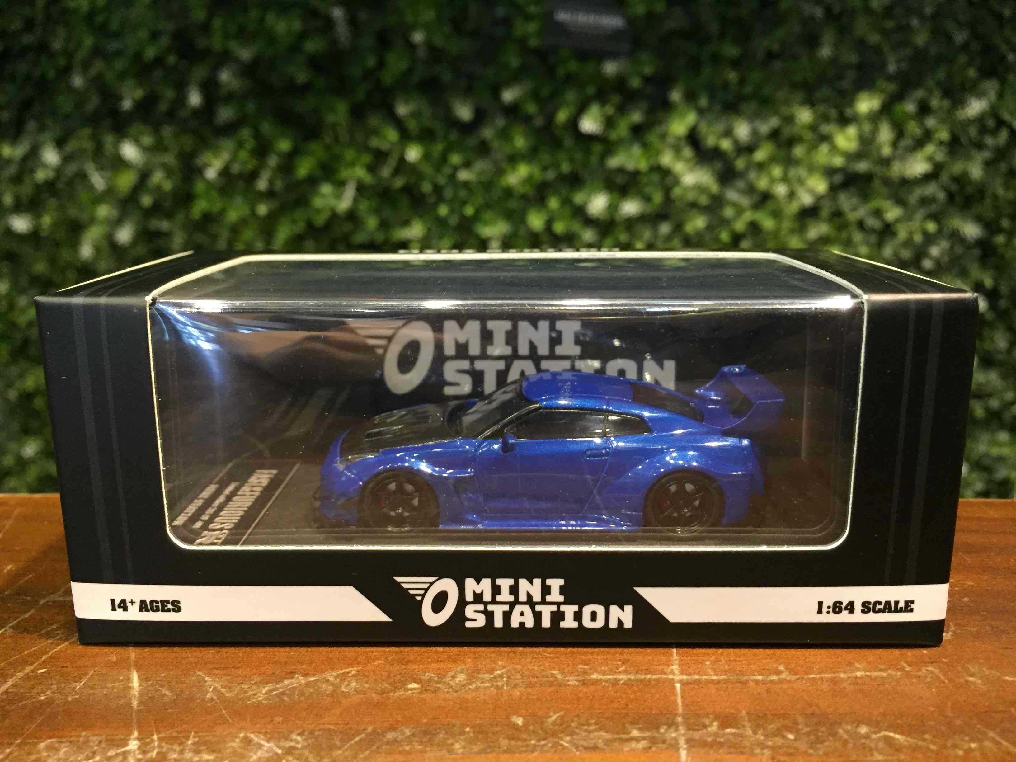 1/64 MiniStation Nissan GTR R35 Fast \u0026 Furios MS641528【MGM】