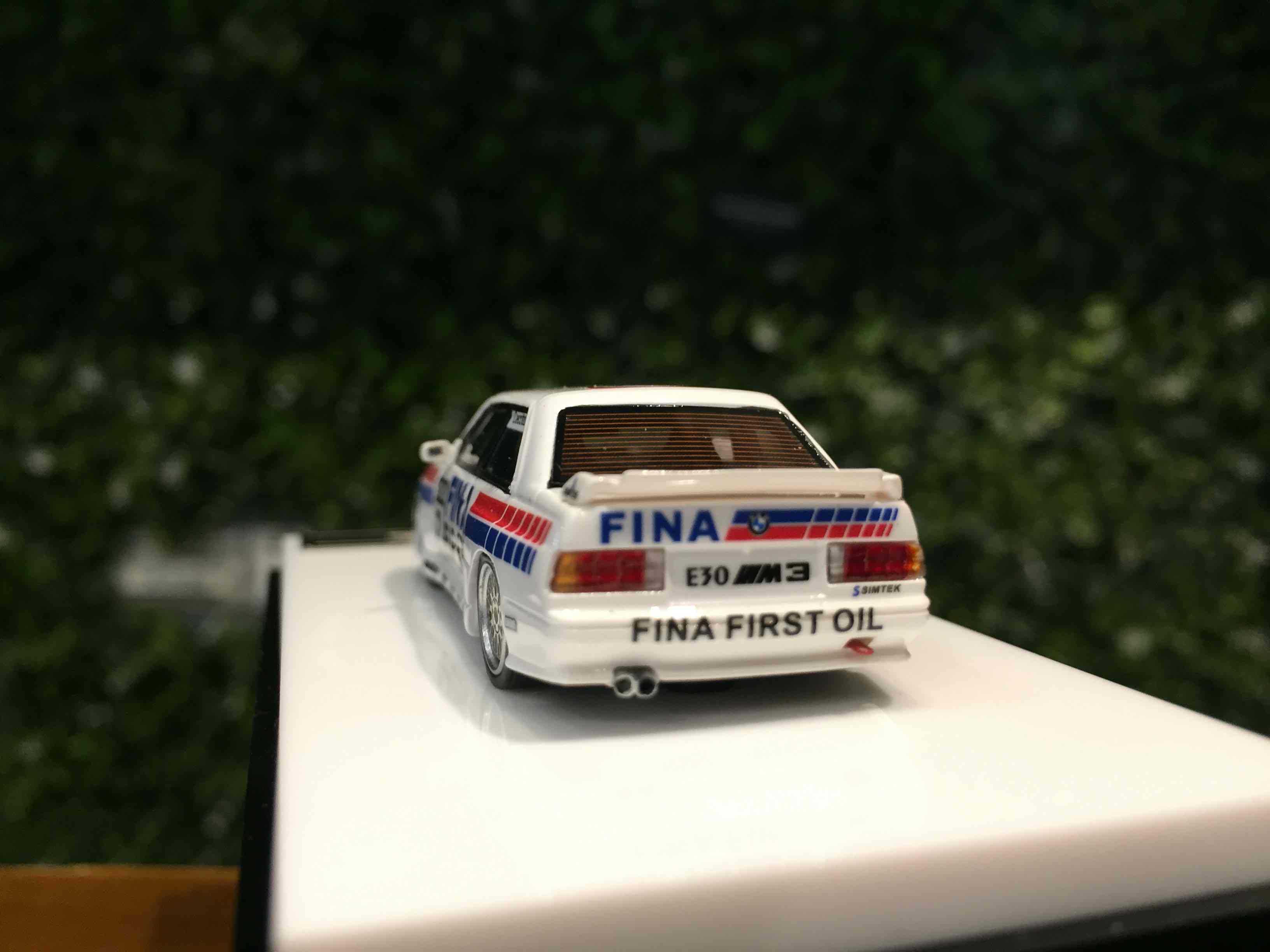 1/64 ScaleMini BMW M3 E30 Fina SM6423004D【MGM】