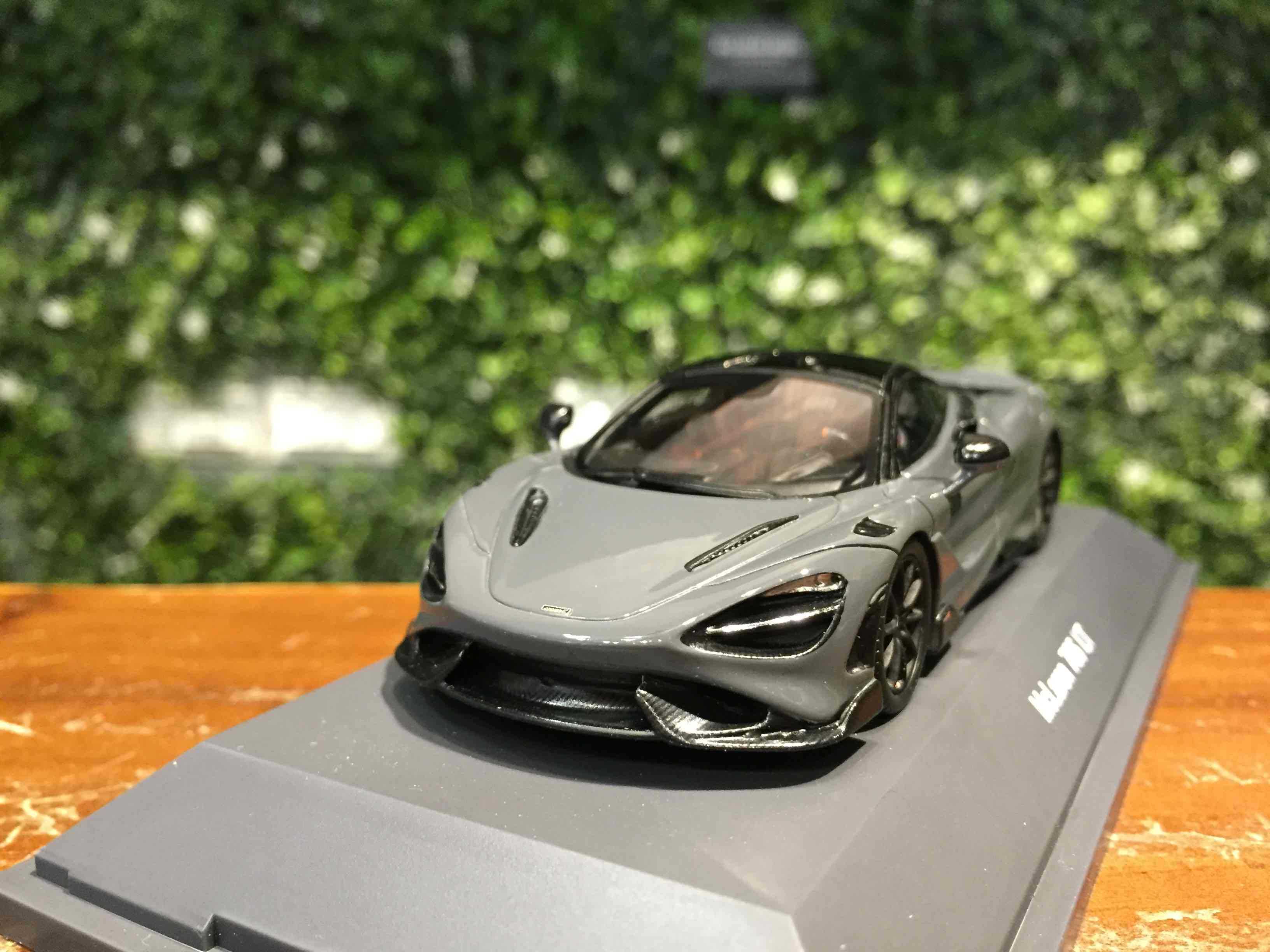 1/43 Schuco McLaren 765LT Dark Silver 450926900【MGM】 - Max